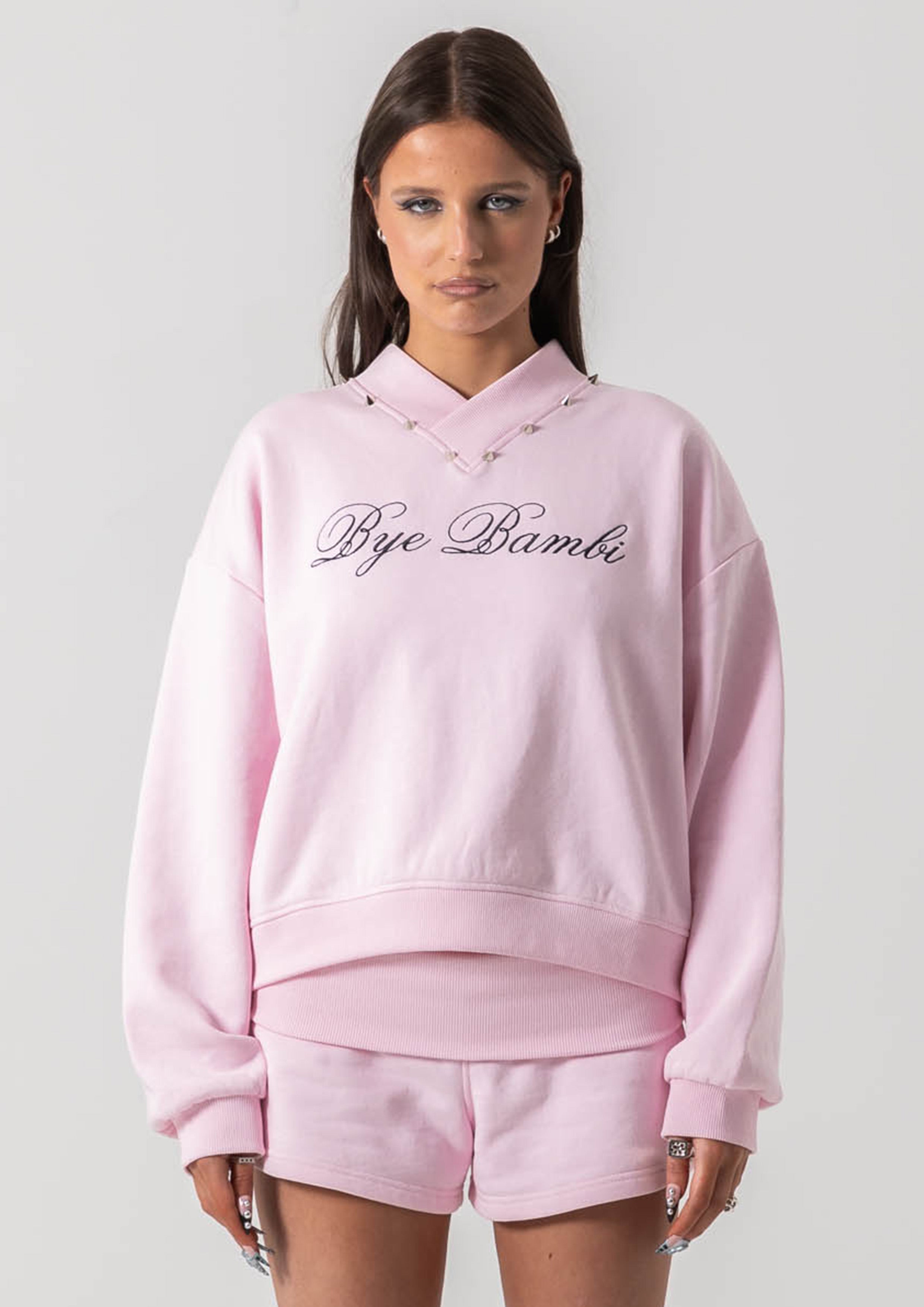 THE NEWHOUSE TOMBOY SWEAT SHIRT ピンク THE NEWHOUSE TOMBOY SWEAT SHIRT ピンク