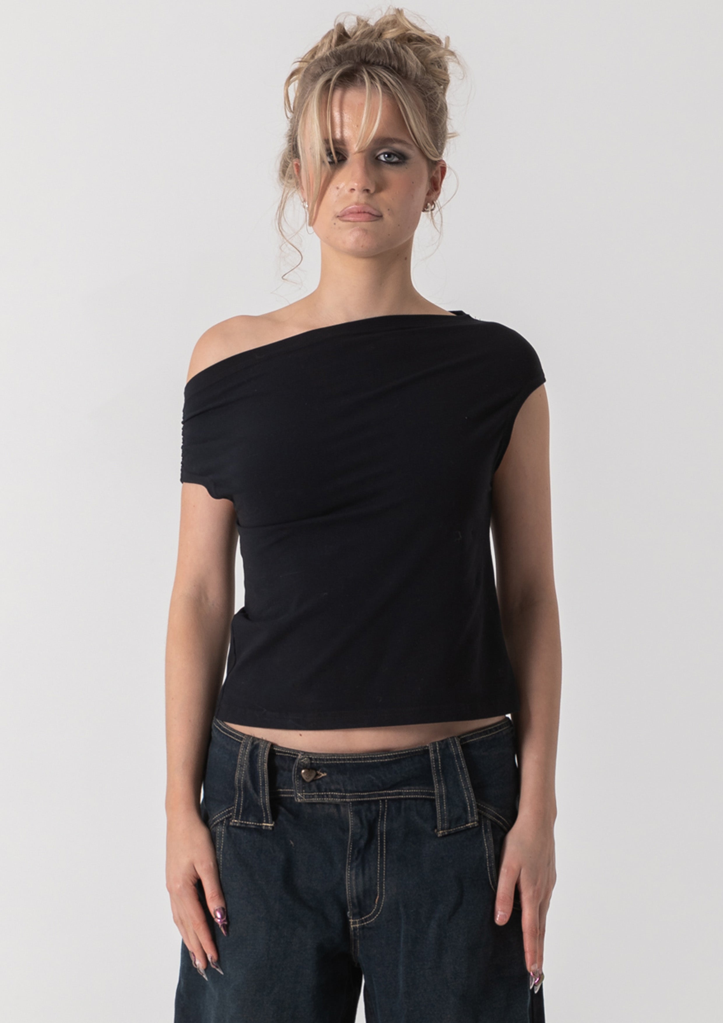 SARA TOP - BLACK – Bye Bambi