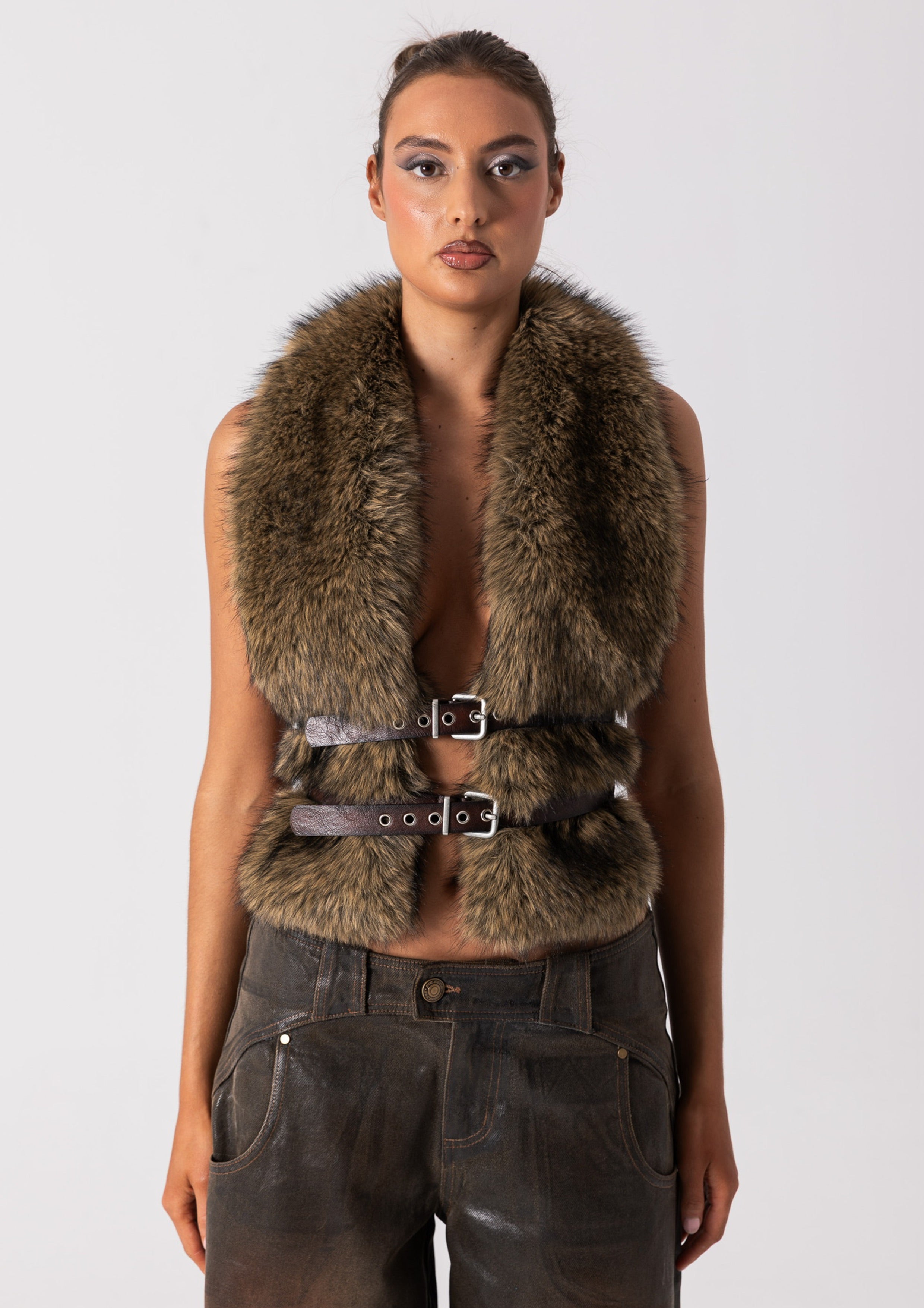 FUR HALTER TOP - VIXEN – Bye Bambi