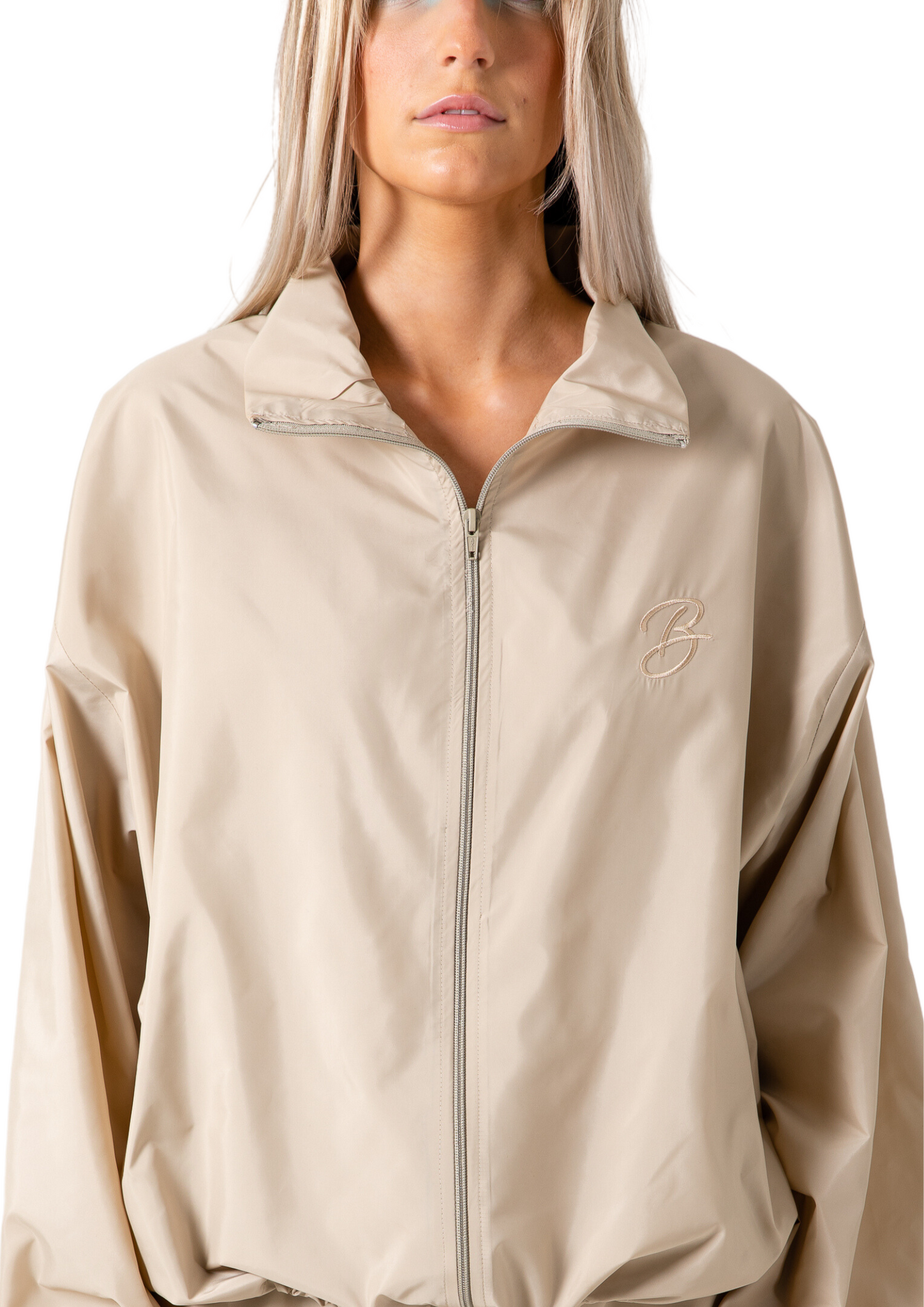 WINDBREAKER JACKET - BEIGE