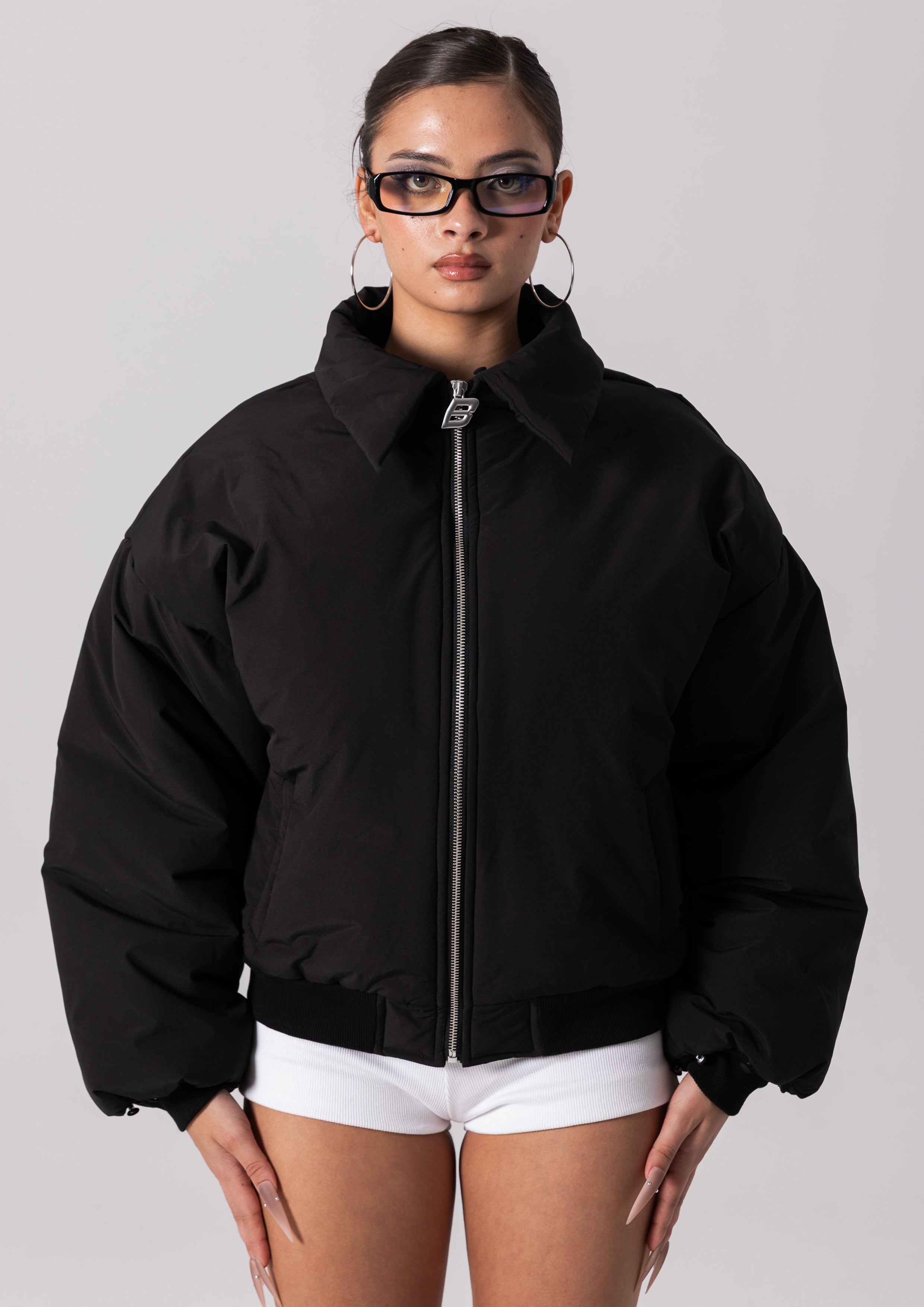 MARNI BOMBER - BLACK