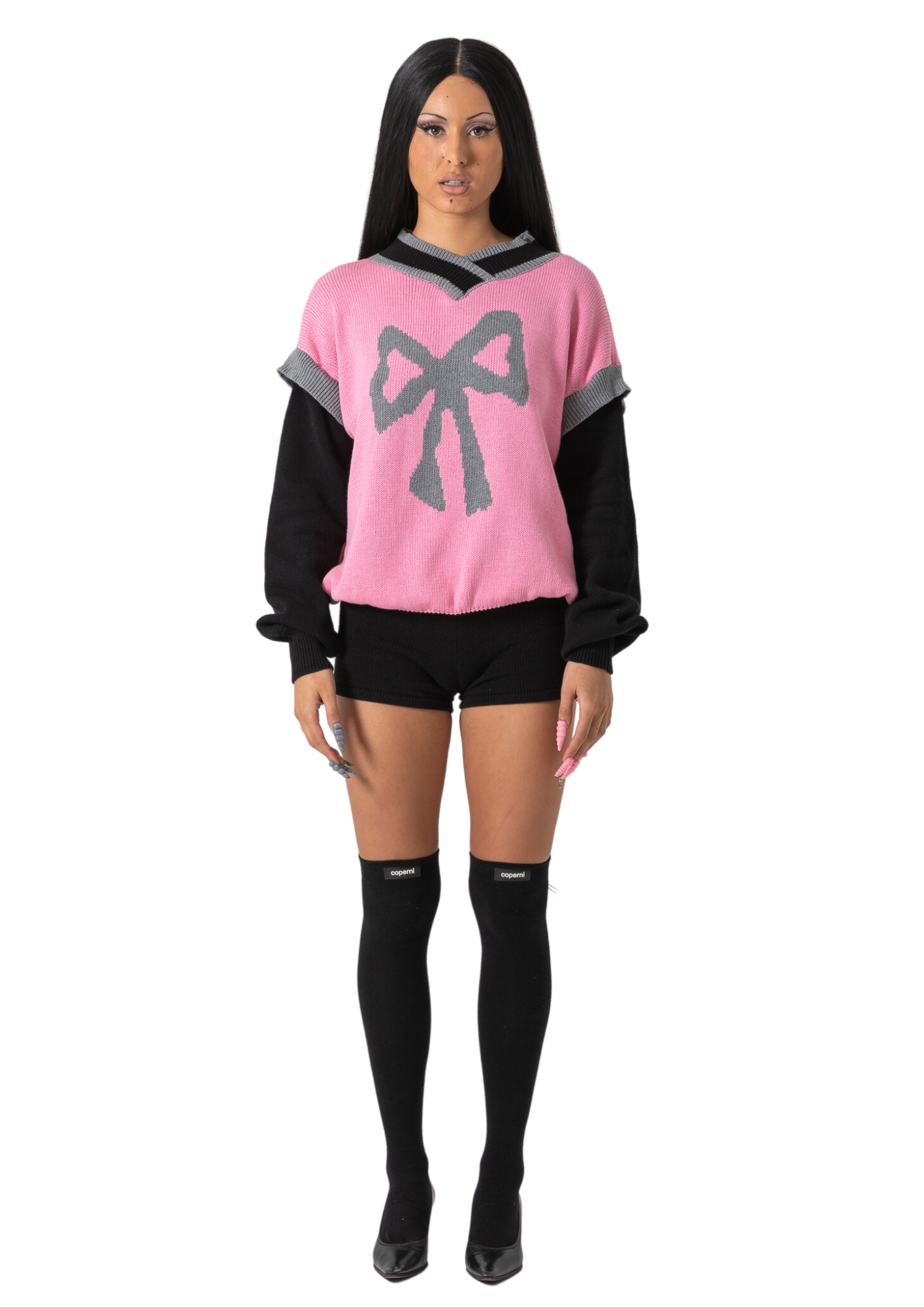 ASPEN DETACHABLE JERSEY - PINK