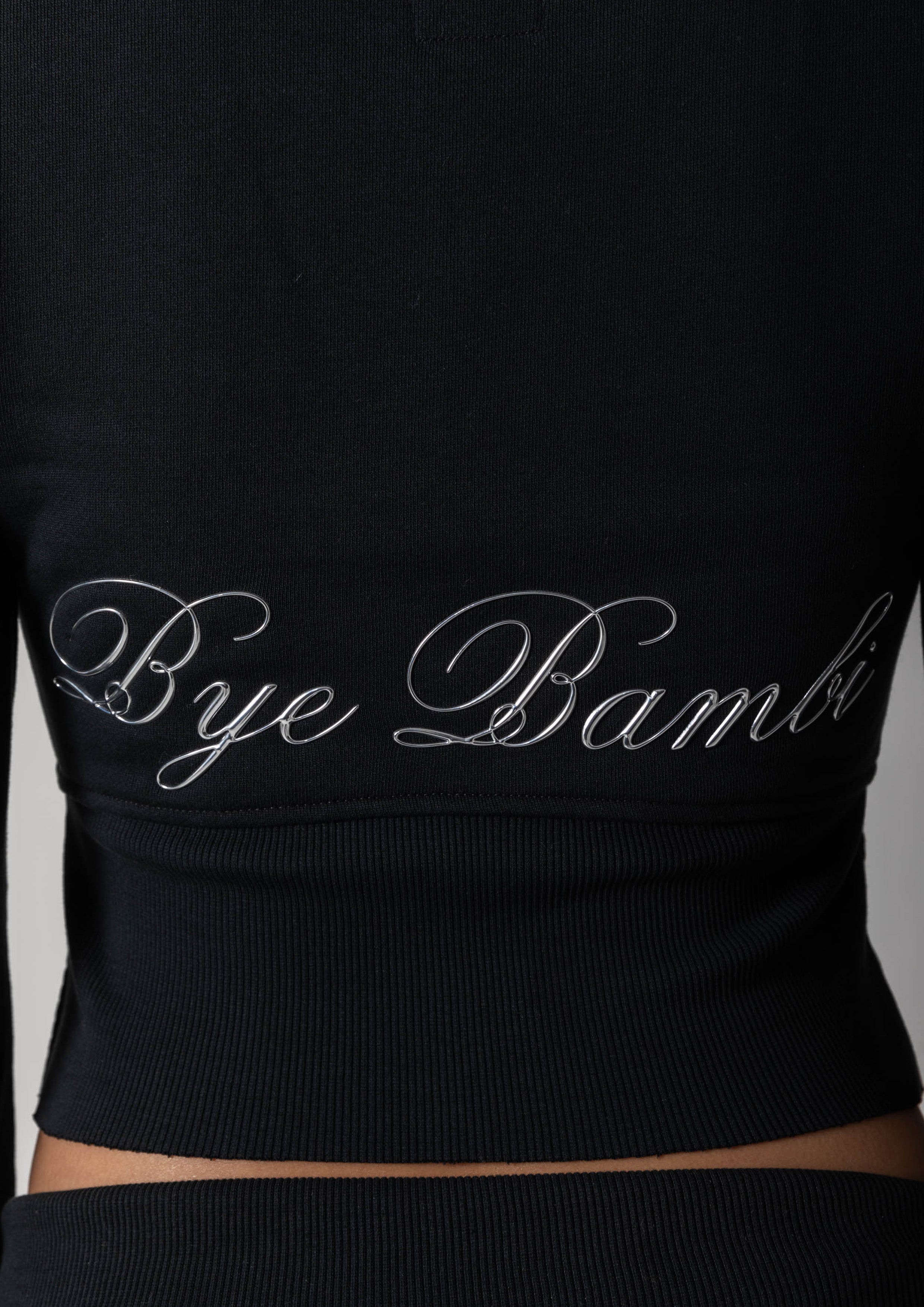 JASMINE ZIP JACKET - BLACK – Bye Bambi