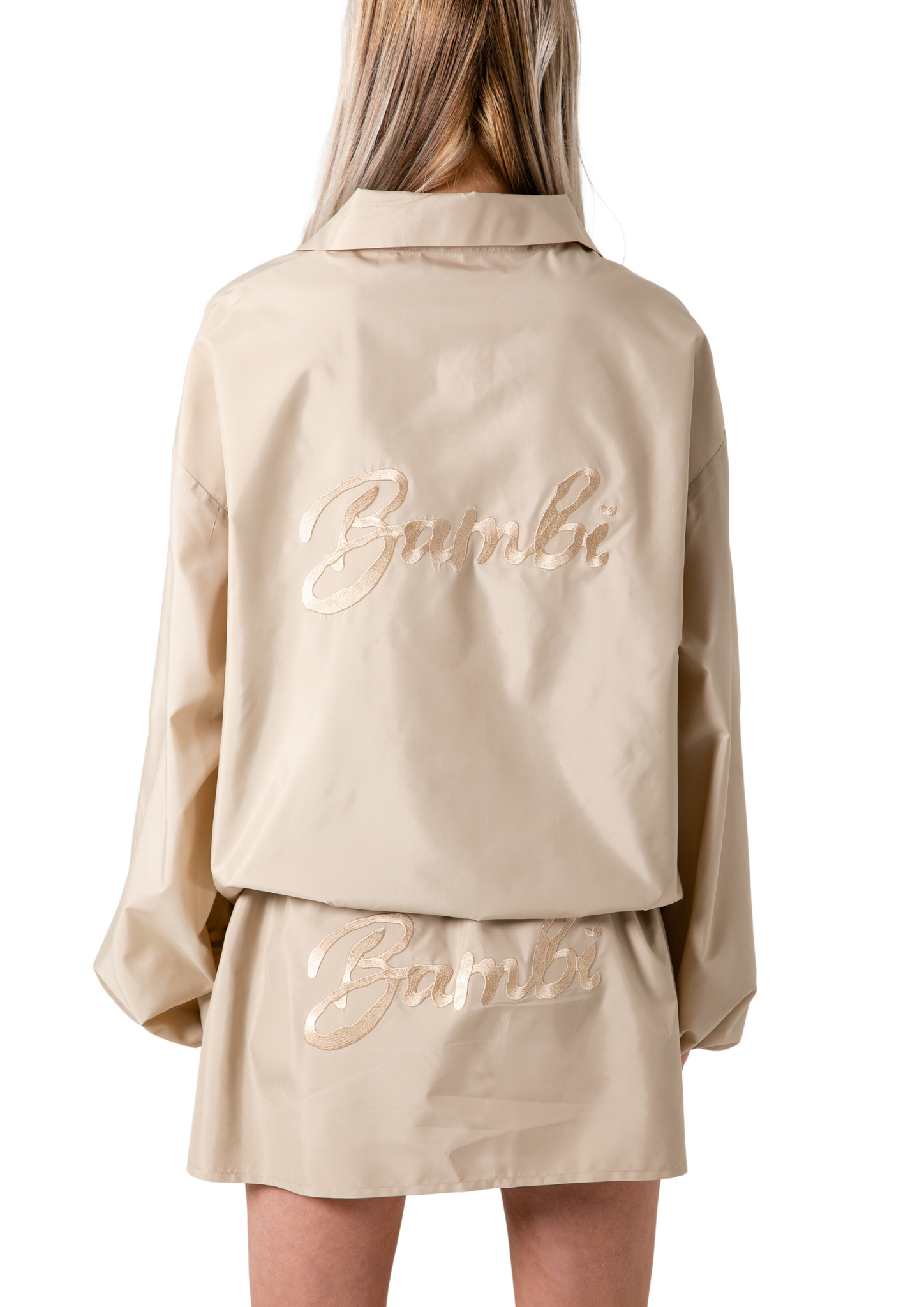 WINDBREAKER JACKET - BEIGE