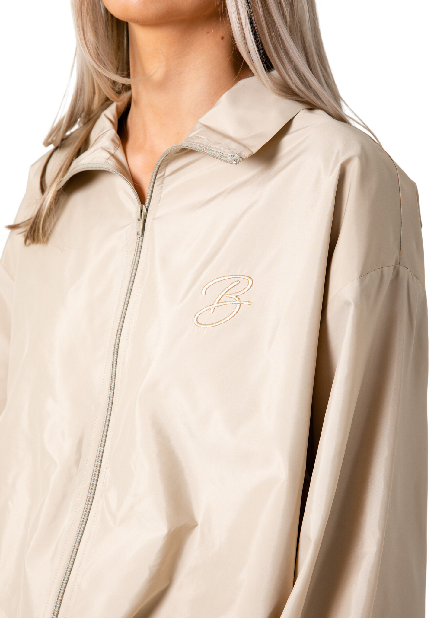 WINDBREAKER JACKET - BEIGE