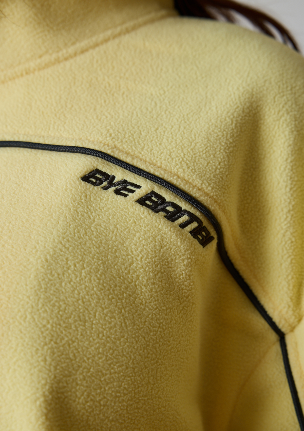 PARKER FLEECE ZIP JACKET - YELLOW