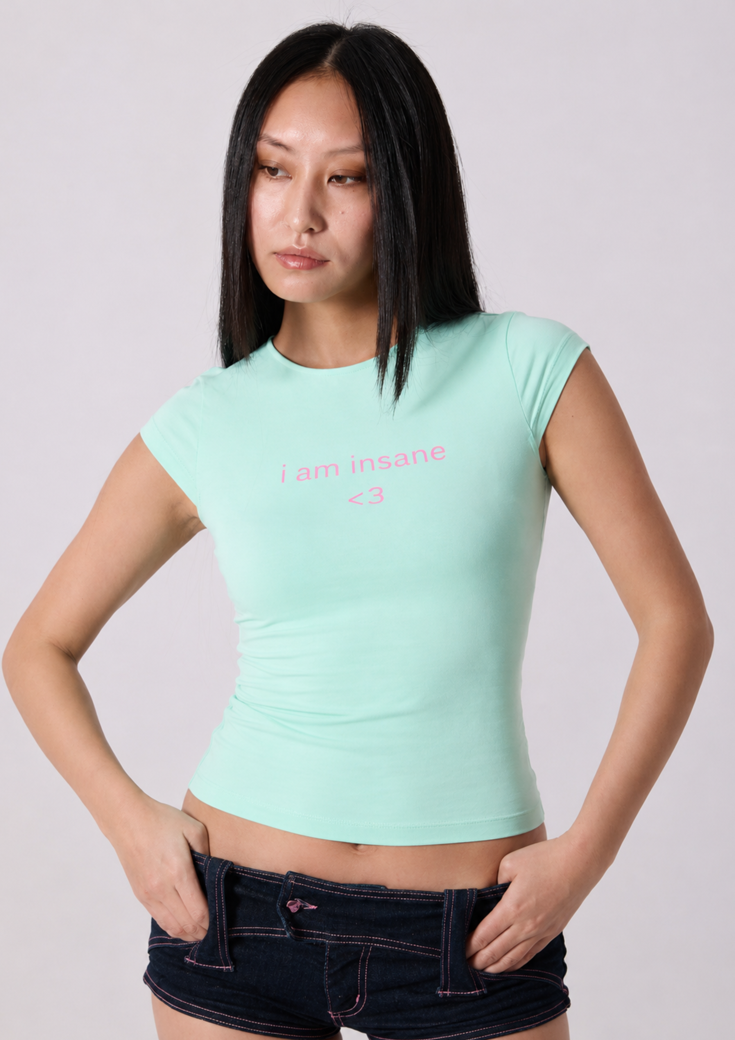 INSANE BABY TEE - MINT