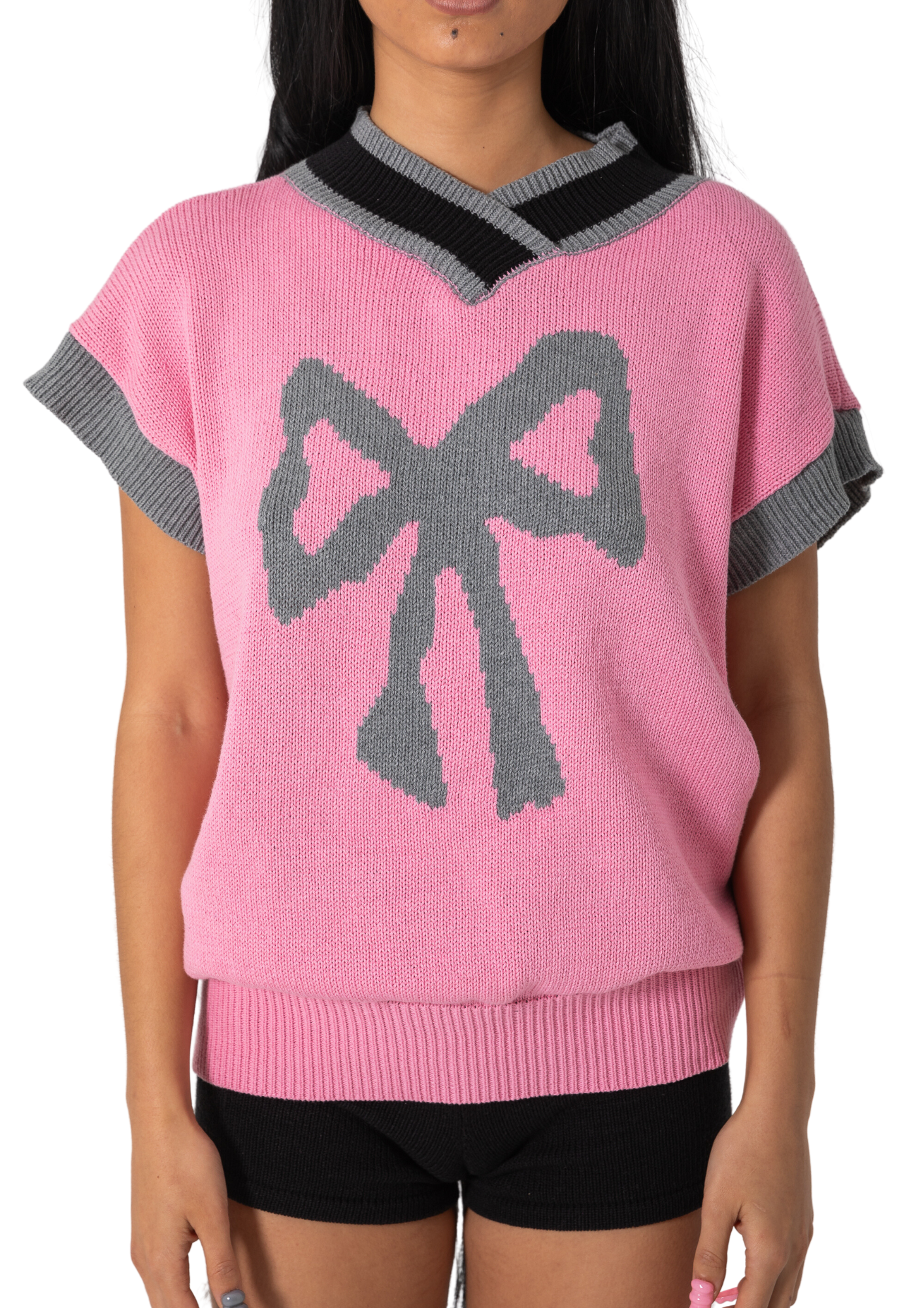 ASPEN DETACHABLE JERSEY - PINK