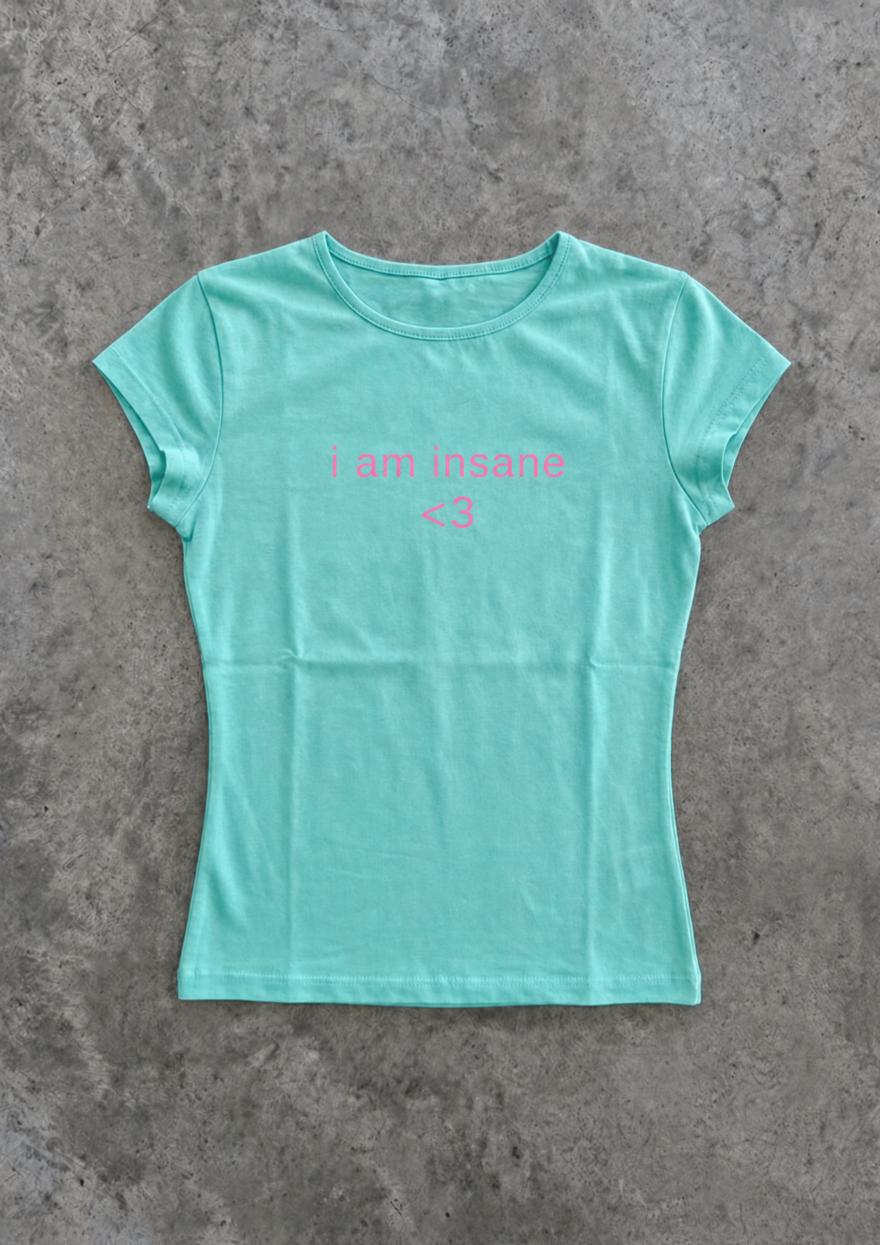 INSANE BABY TEE - MINT