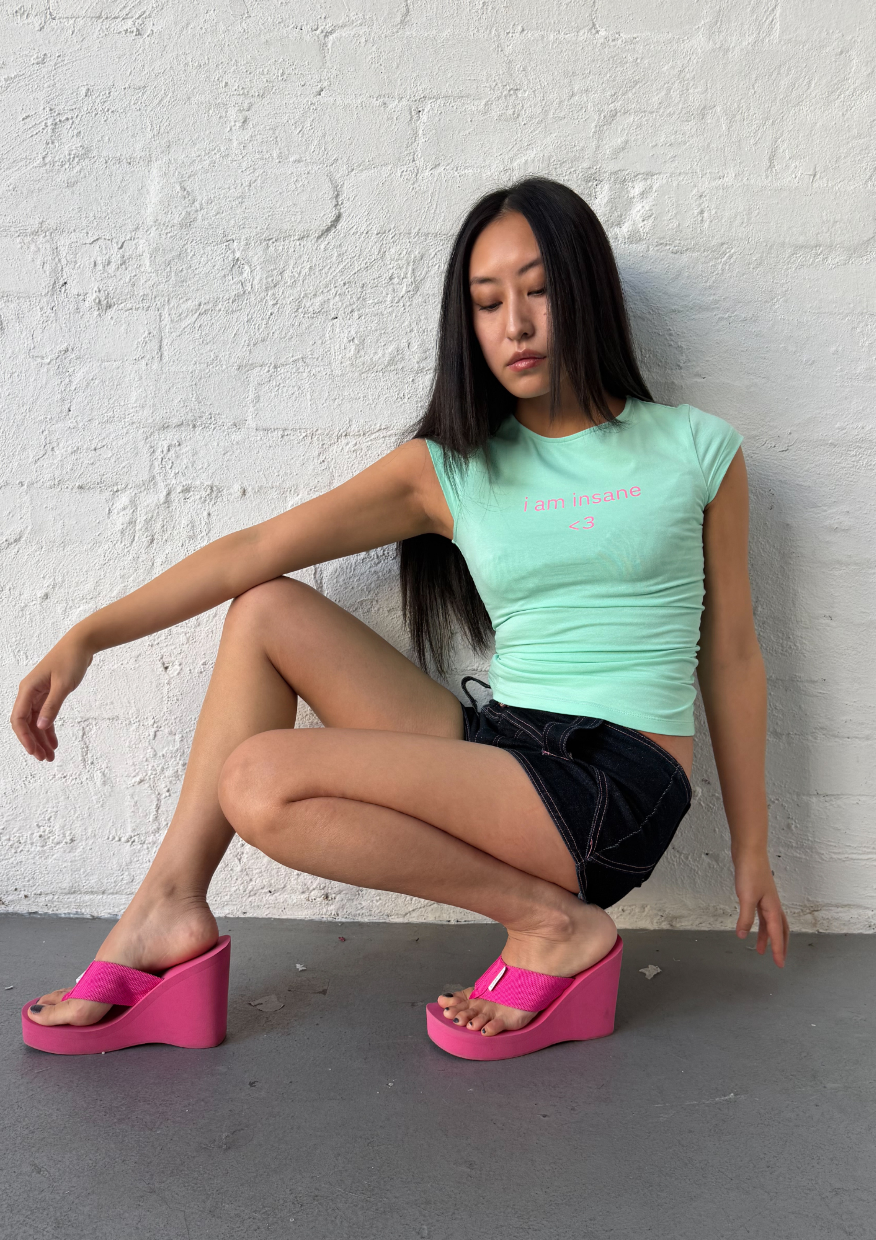 INSANE BABY TEE - MINT