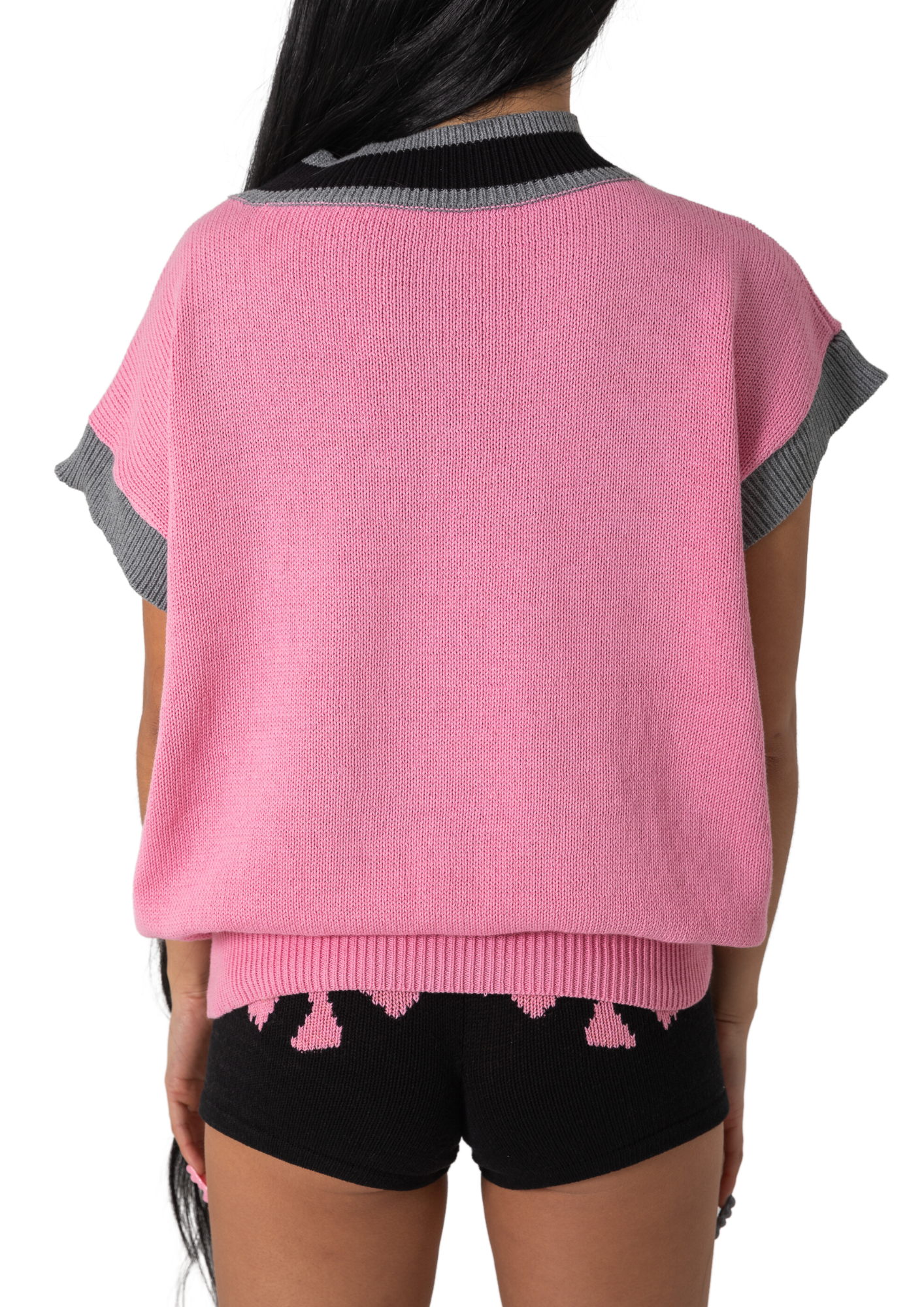 ASPEN DETACHABLE JERSEY - PINK