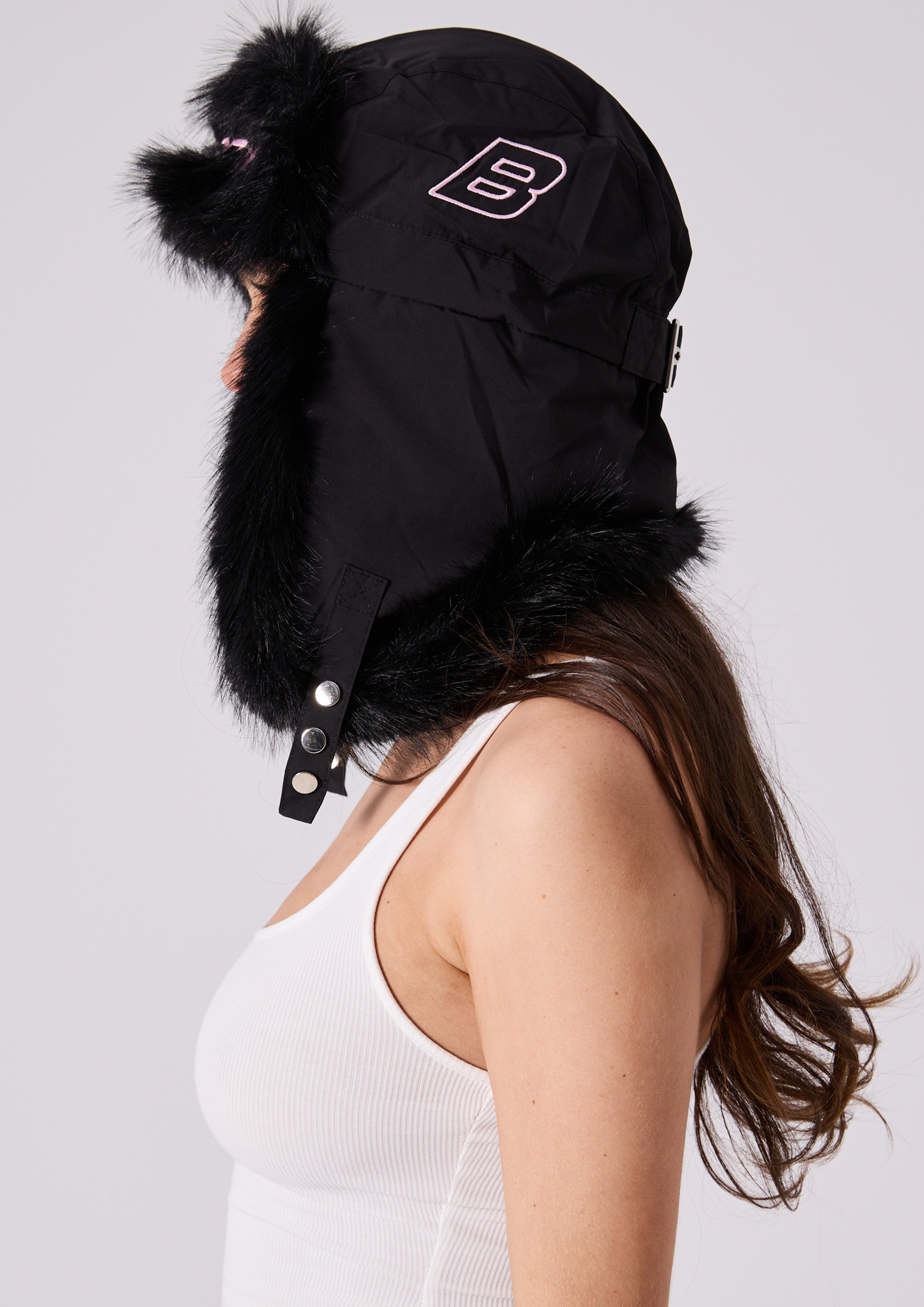 MARNI TRAPPER HAT - BLACK