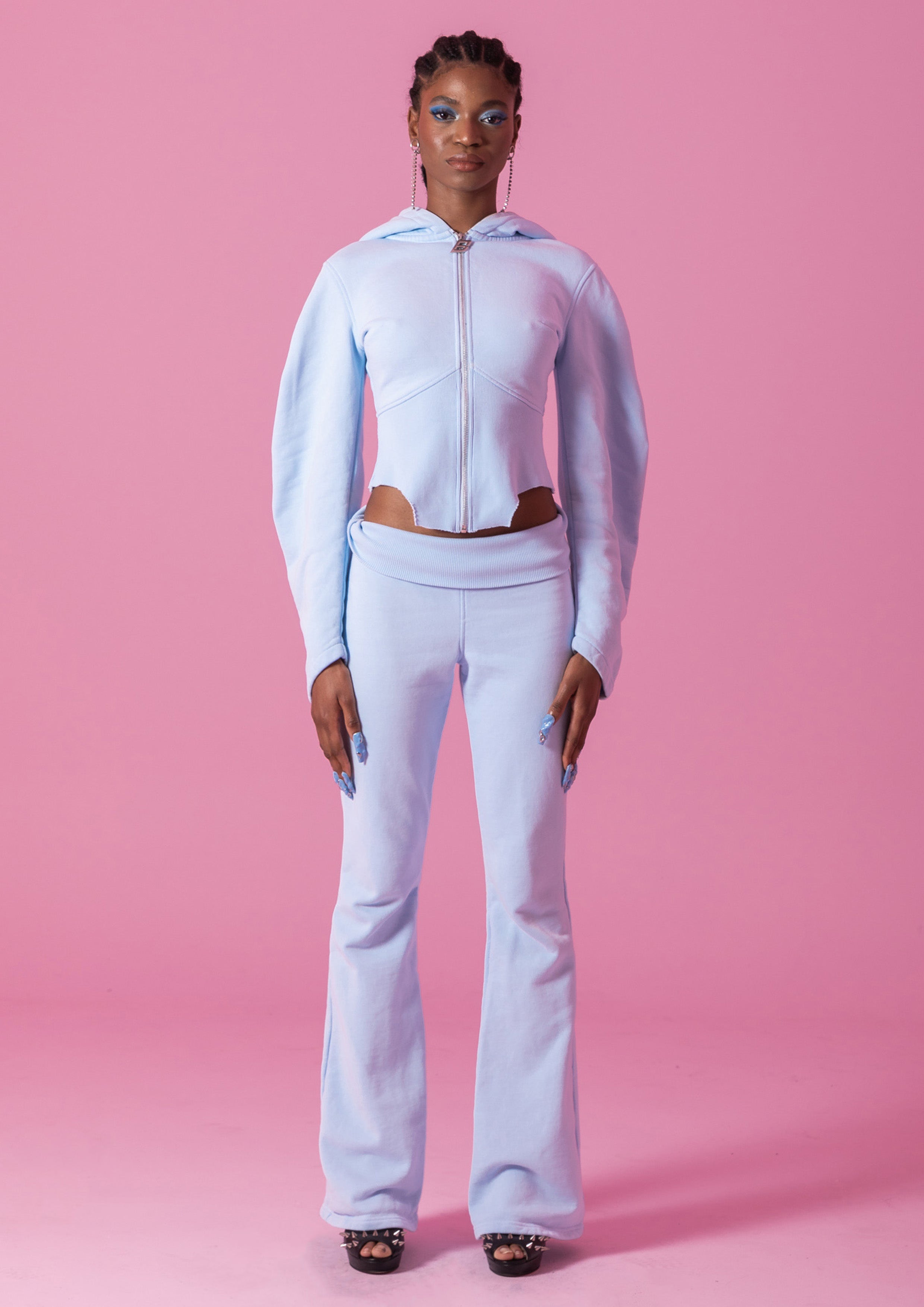 JASMINE ZIP JACKET - BLUE – Bye Bambi