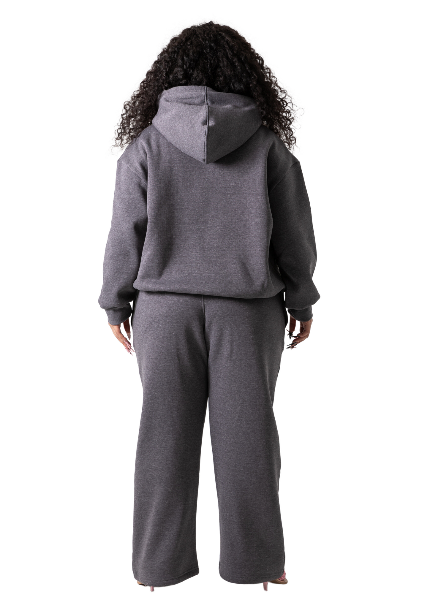 BRITNEY ZIP JACKET - CHARCOAL