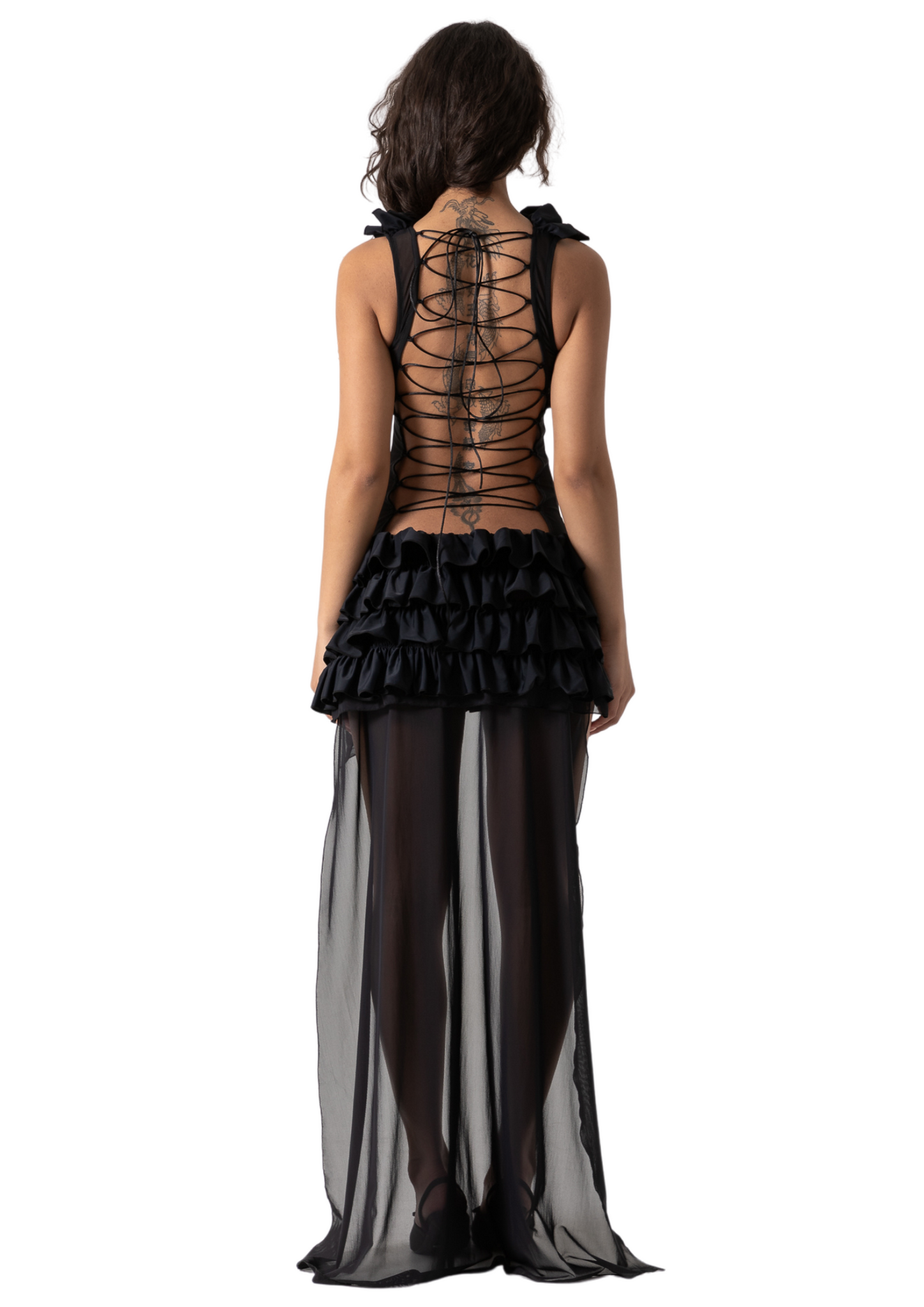 NATALYA DRESS - BLACK