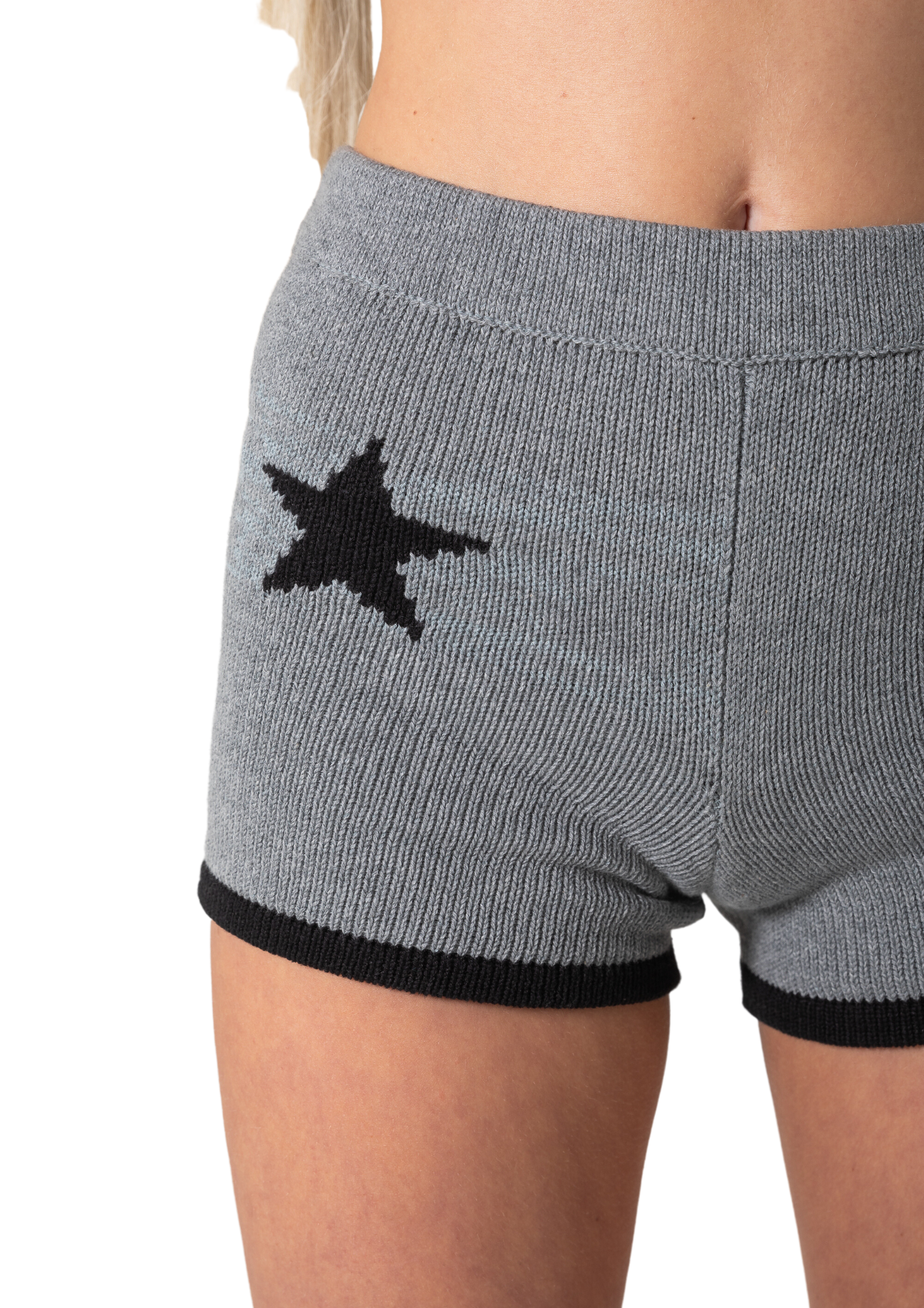 ASPEN KNIT SHORT - GREY