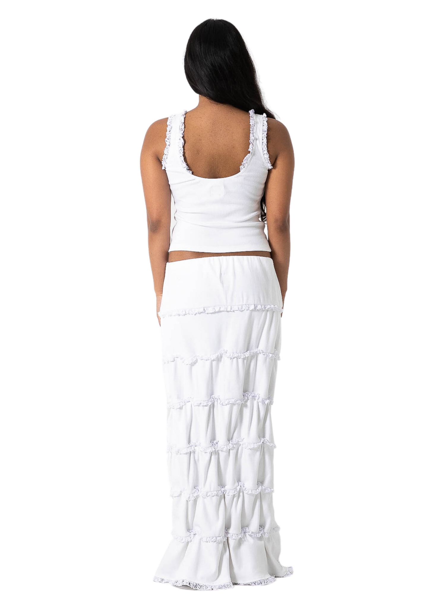 POSIE SKIRT - WHITE