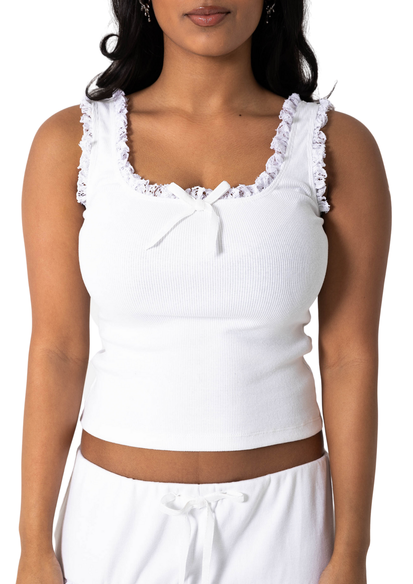 POSIE SINGLET - WHITE