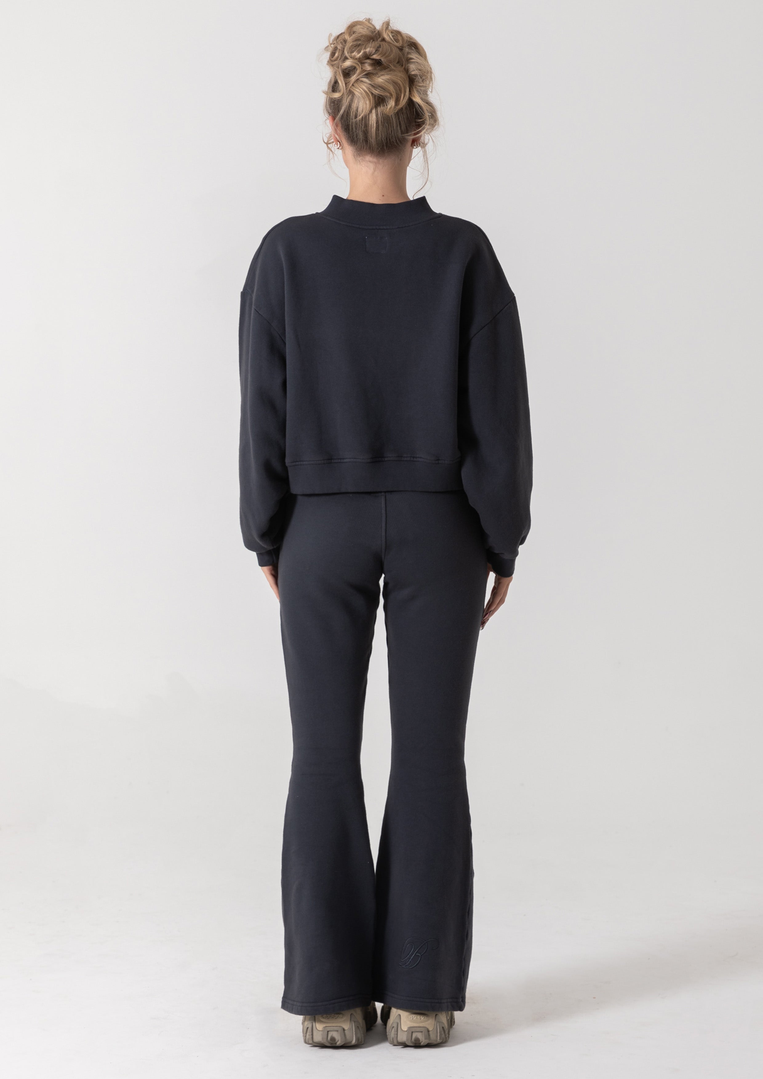SAMANTHA TRACK PANT - VINTAGE BLACK