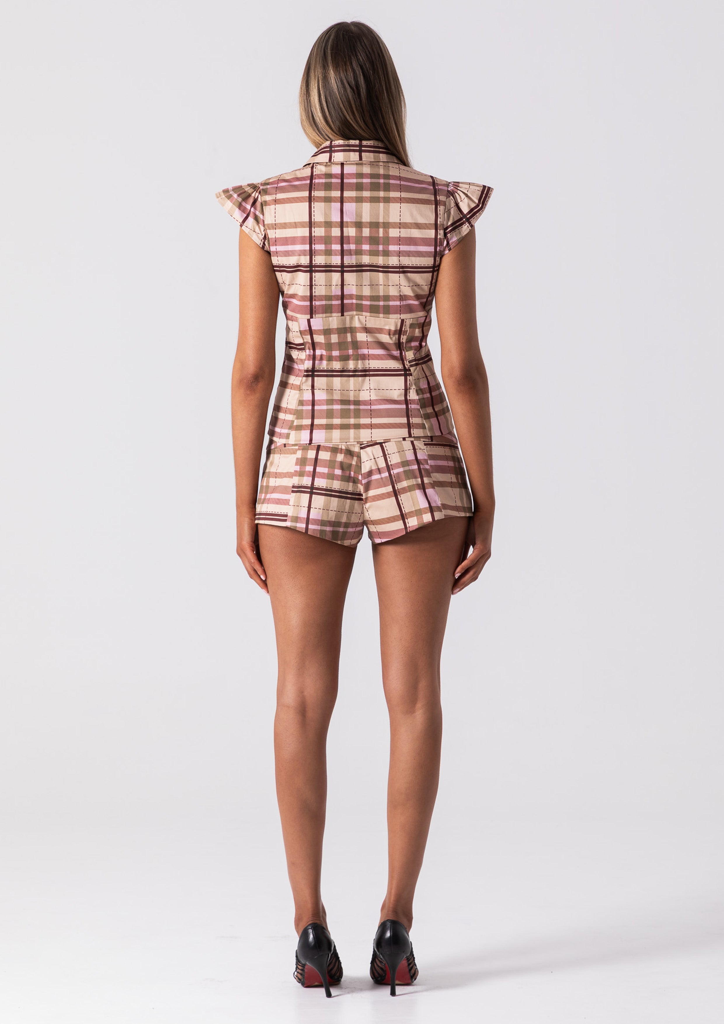 BLAIR SUIT SHIRT - PLAID