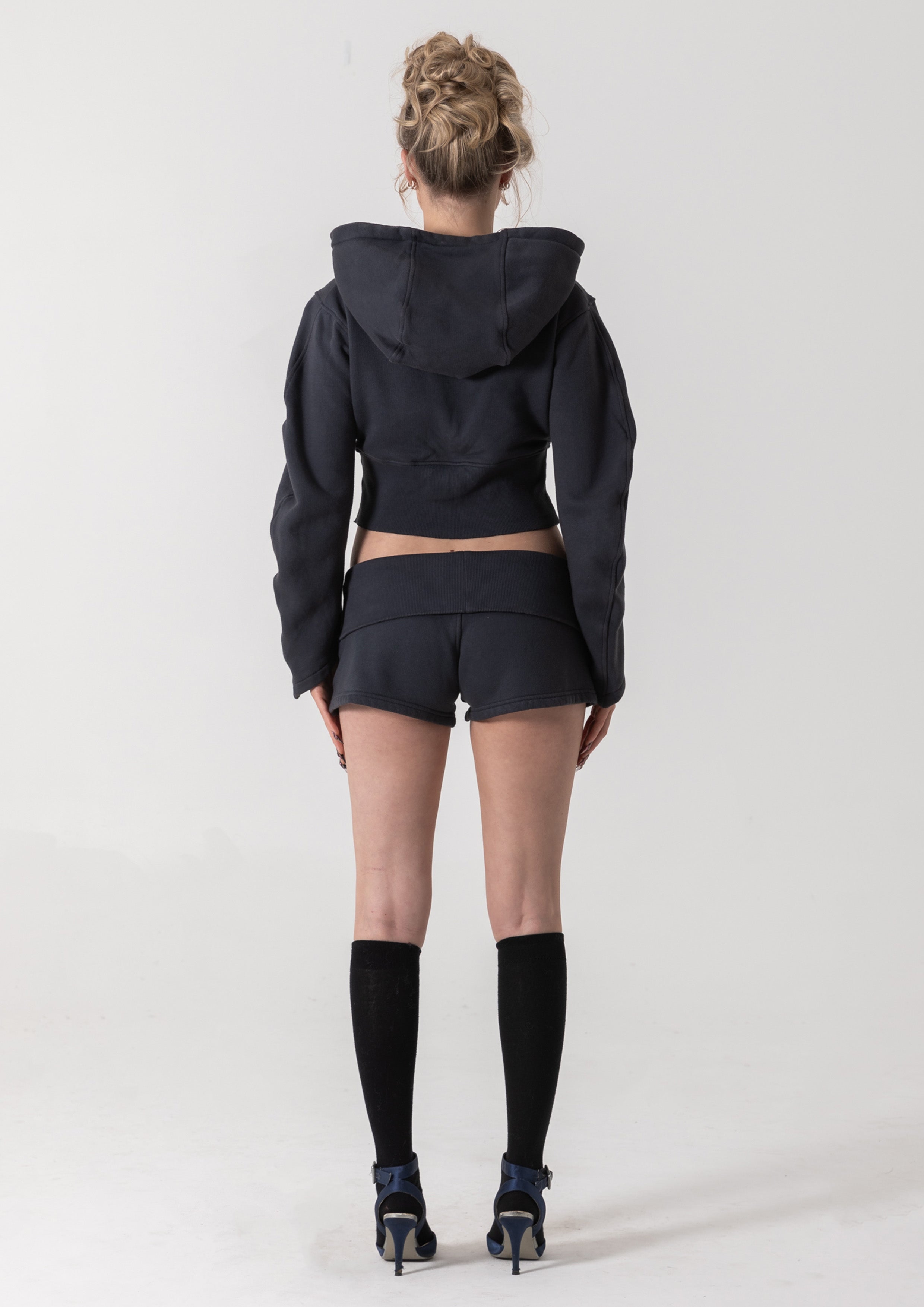 JASMINE ZIP JACKET - VINTAGE BLACK