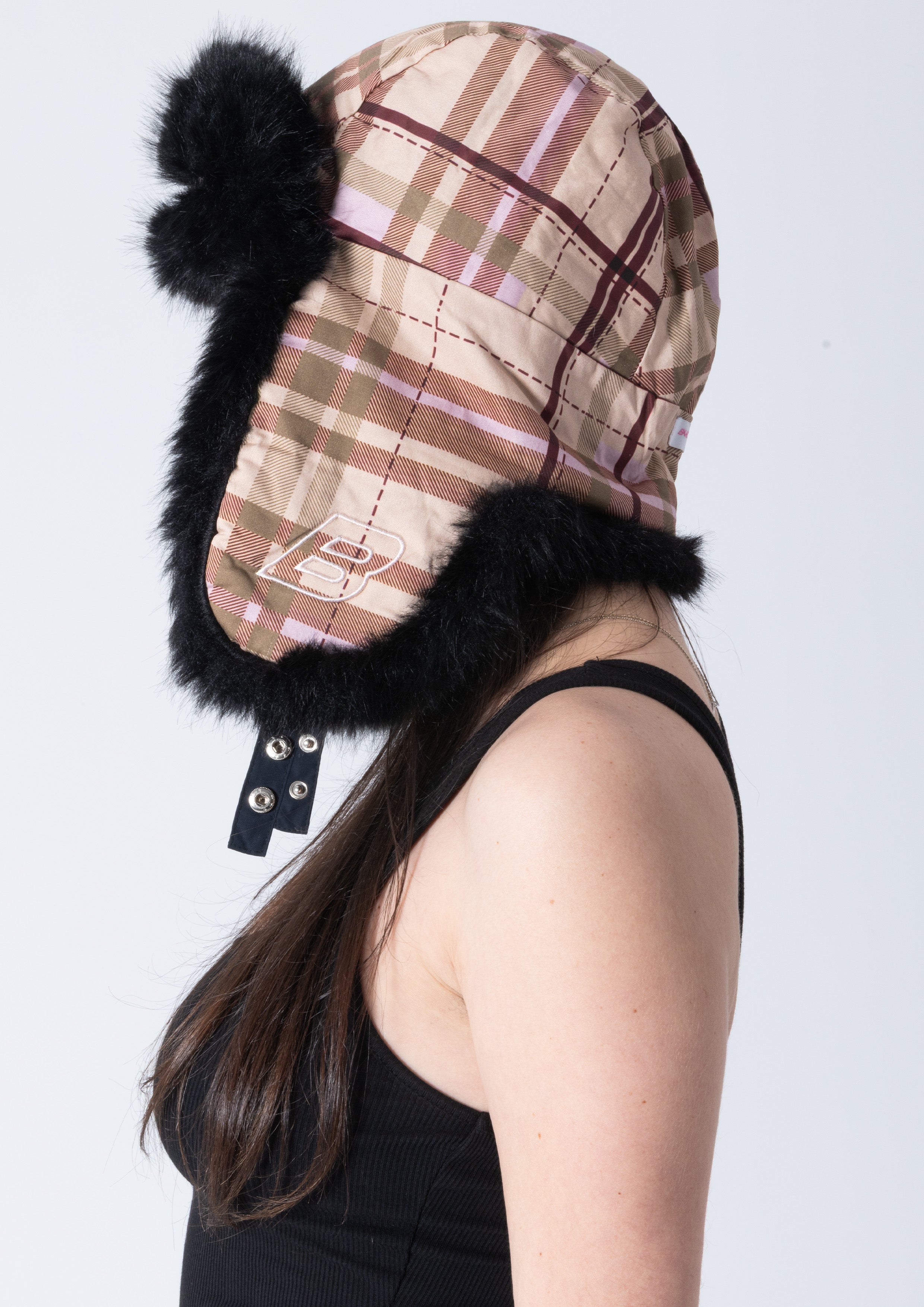 MARNI TRAPPER HAT - BLACK
