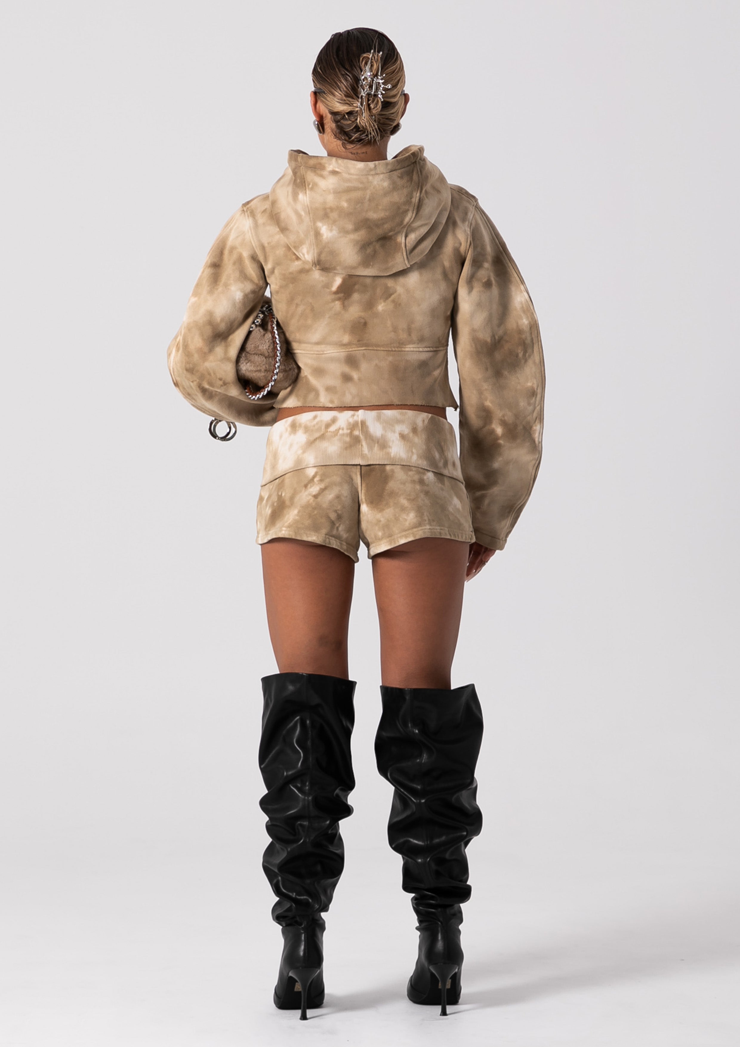 JASMINE ZIP JACKET - EARTHY MUD