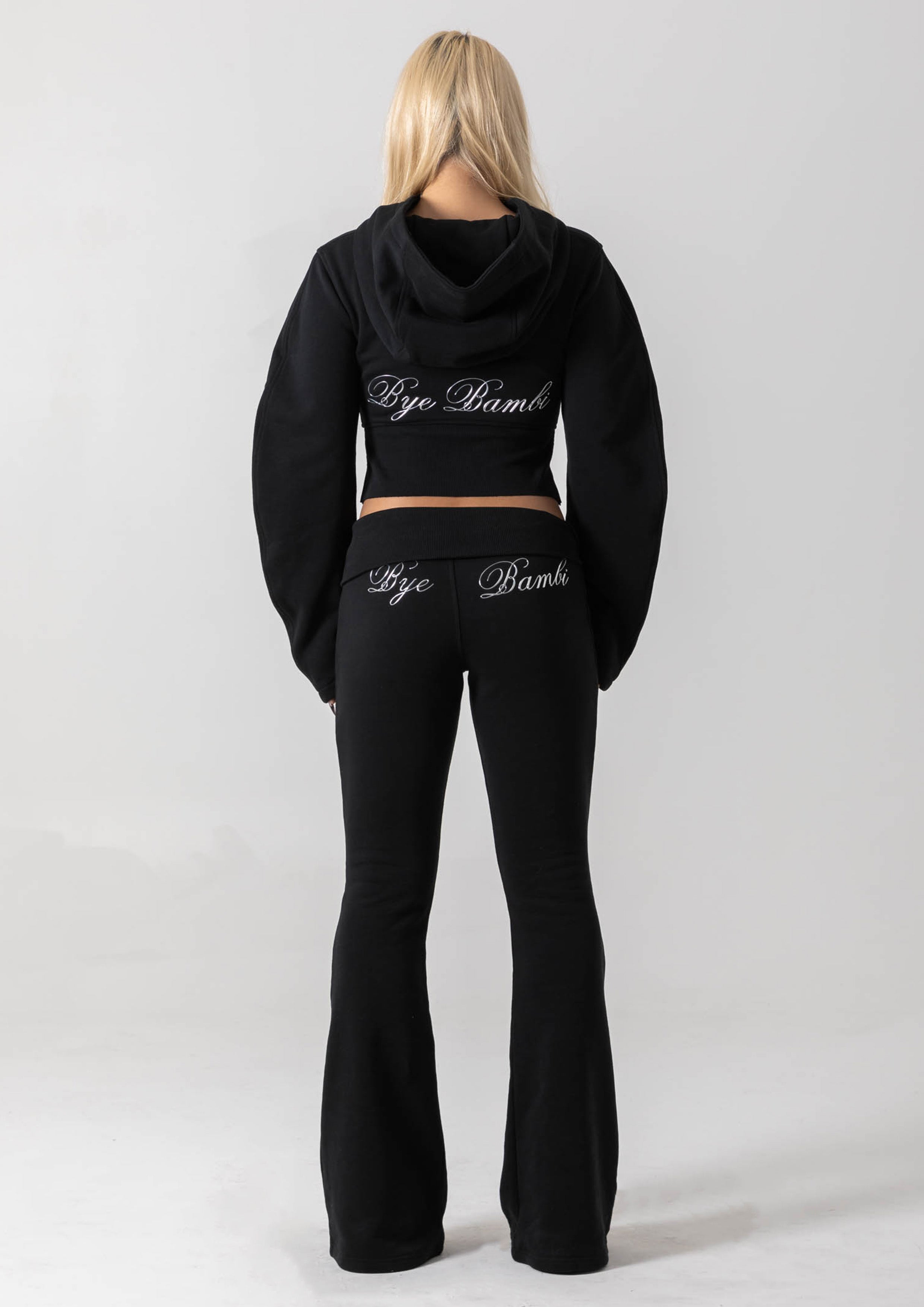 JASMINE ZIP JACKET - BLACK