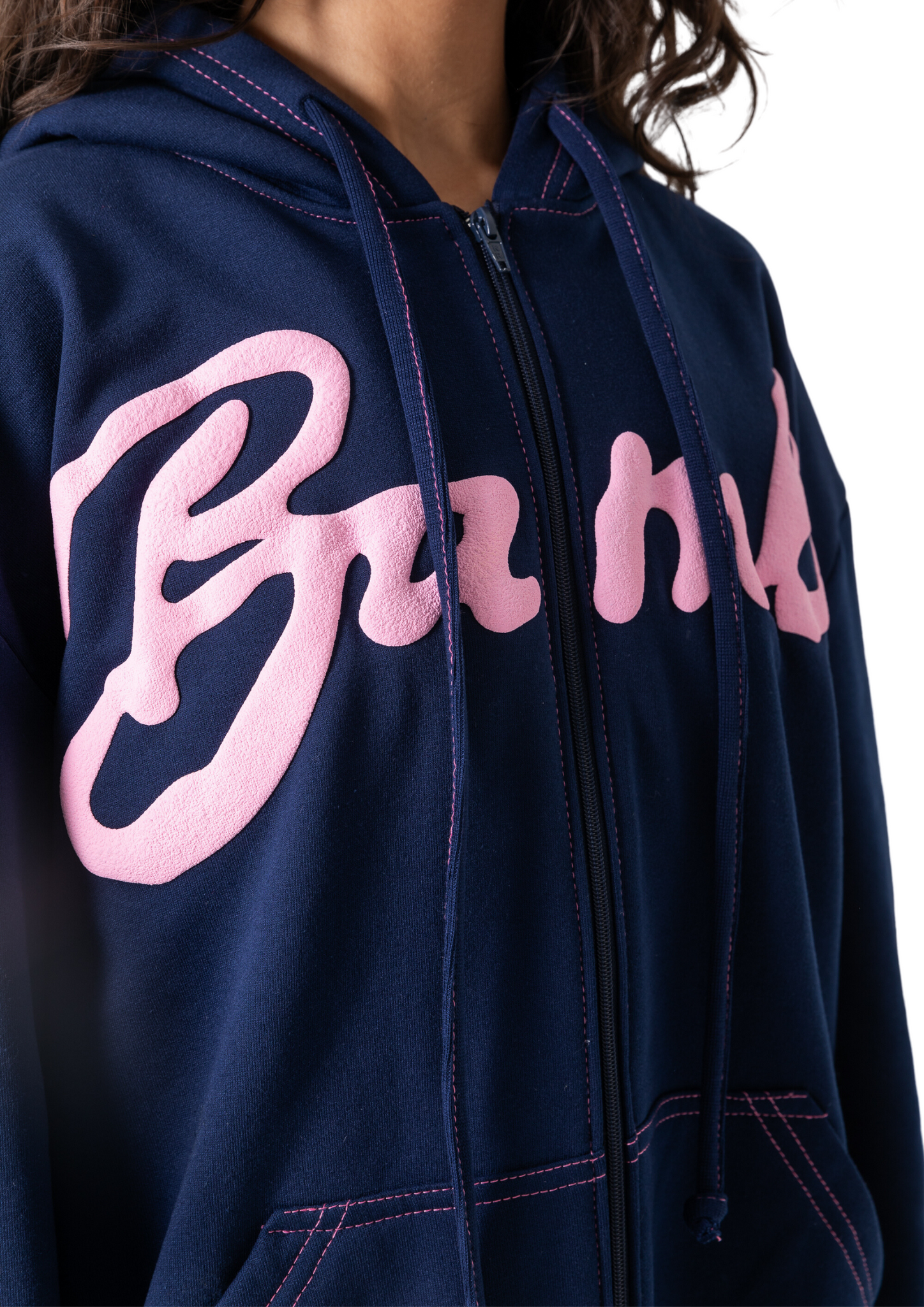 BRITNEY ZIP JACKET - NAVY