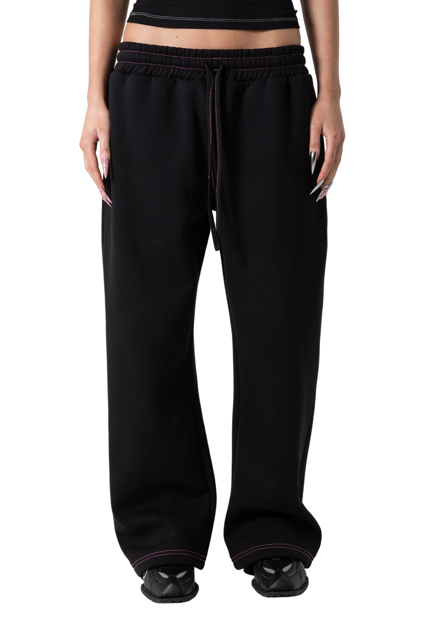 LACHLAN TRACK PANT - BLACK