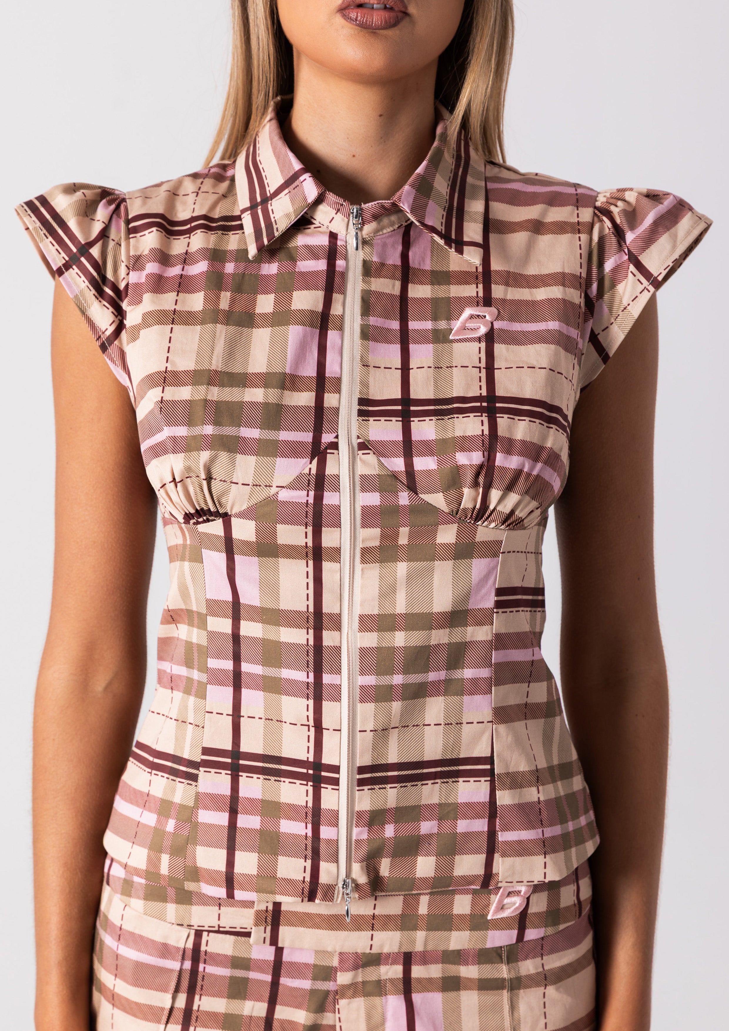 BLAIR SUIT SHIRT - PLAID