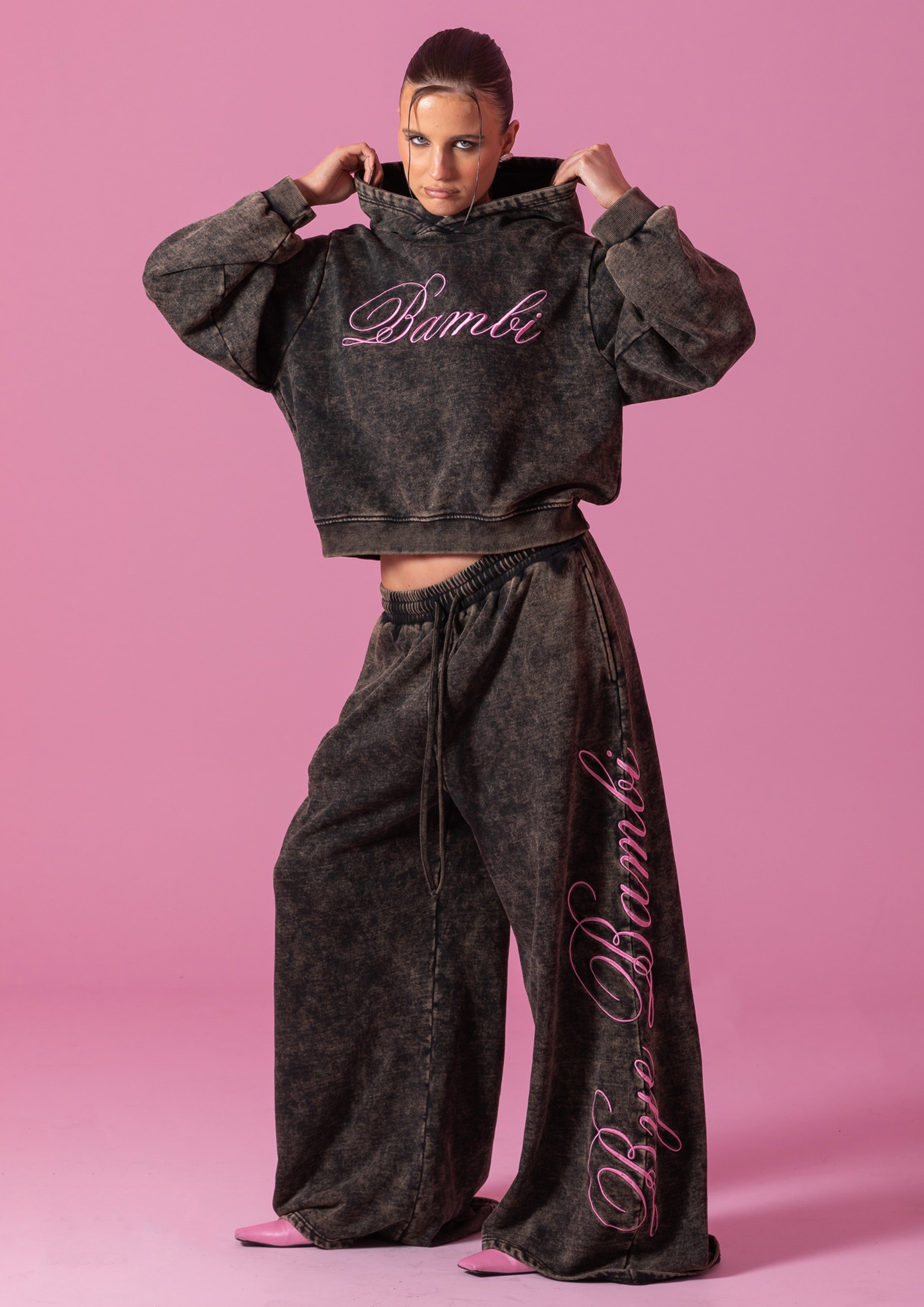 TYLER TRACK PANT - DIRTY WASH