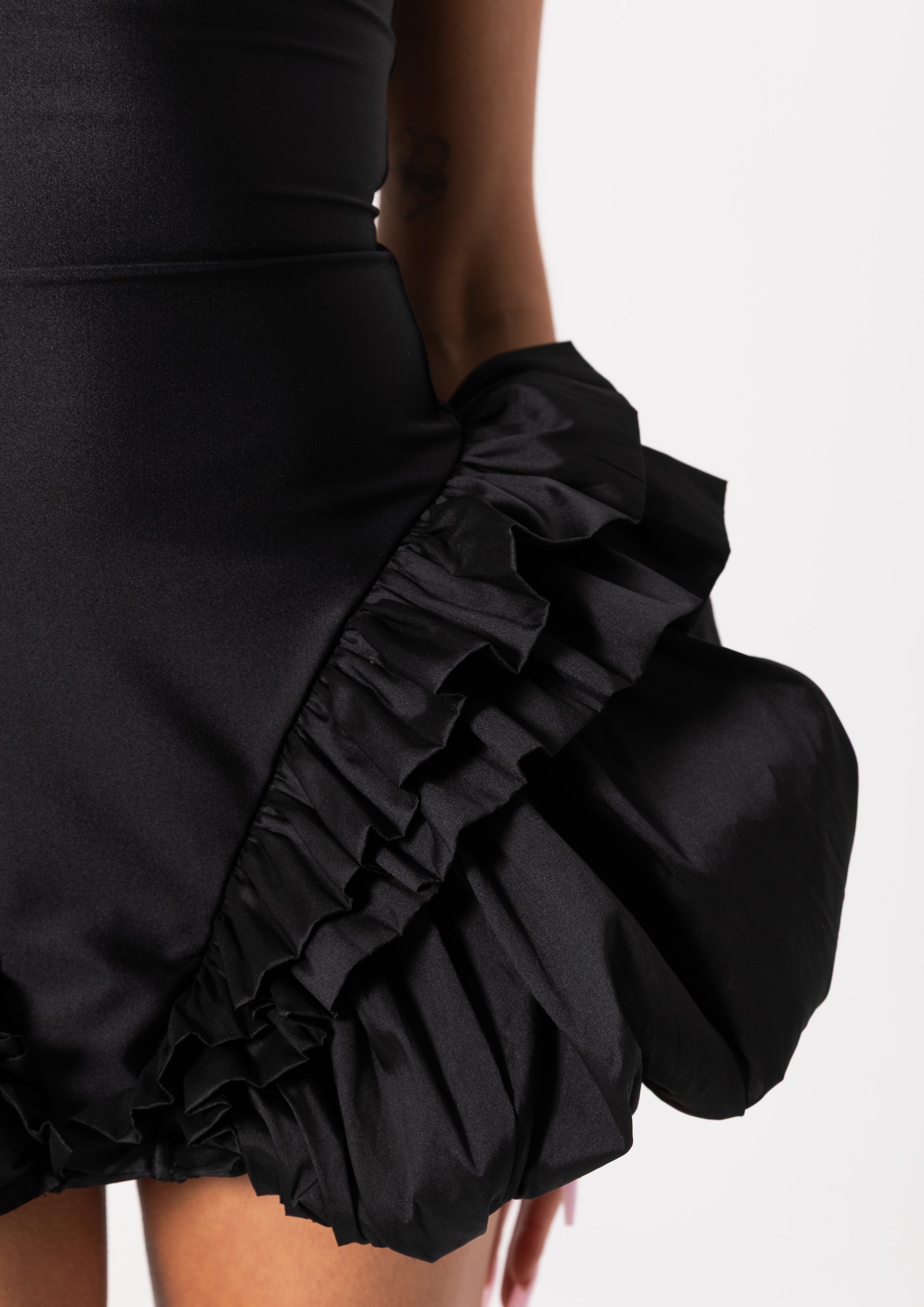 SCARLETT MINI DRESS - BLACK – Bye Bambi