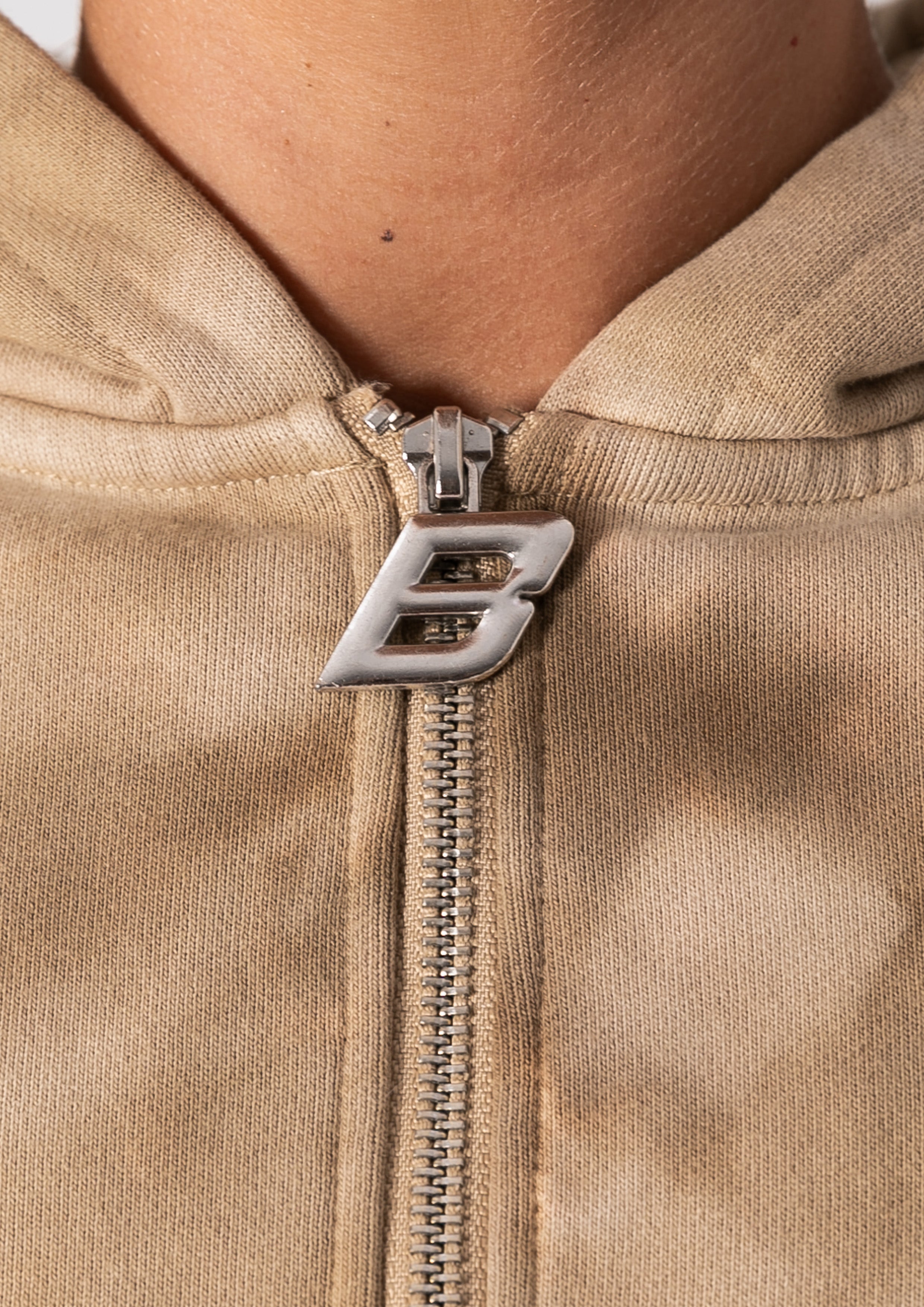 JASMINE ZIP JACKET - EARTHY MUD