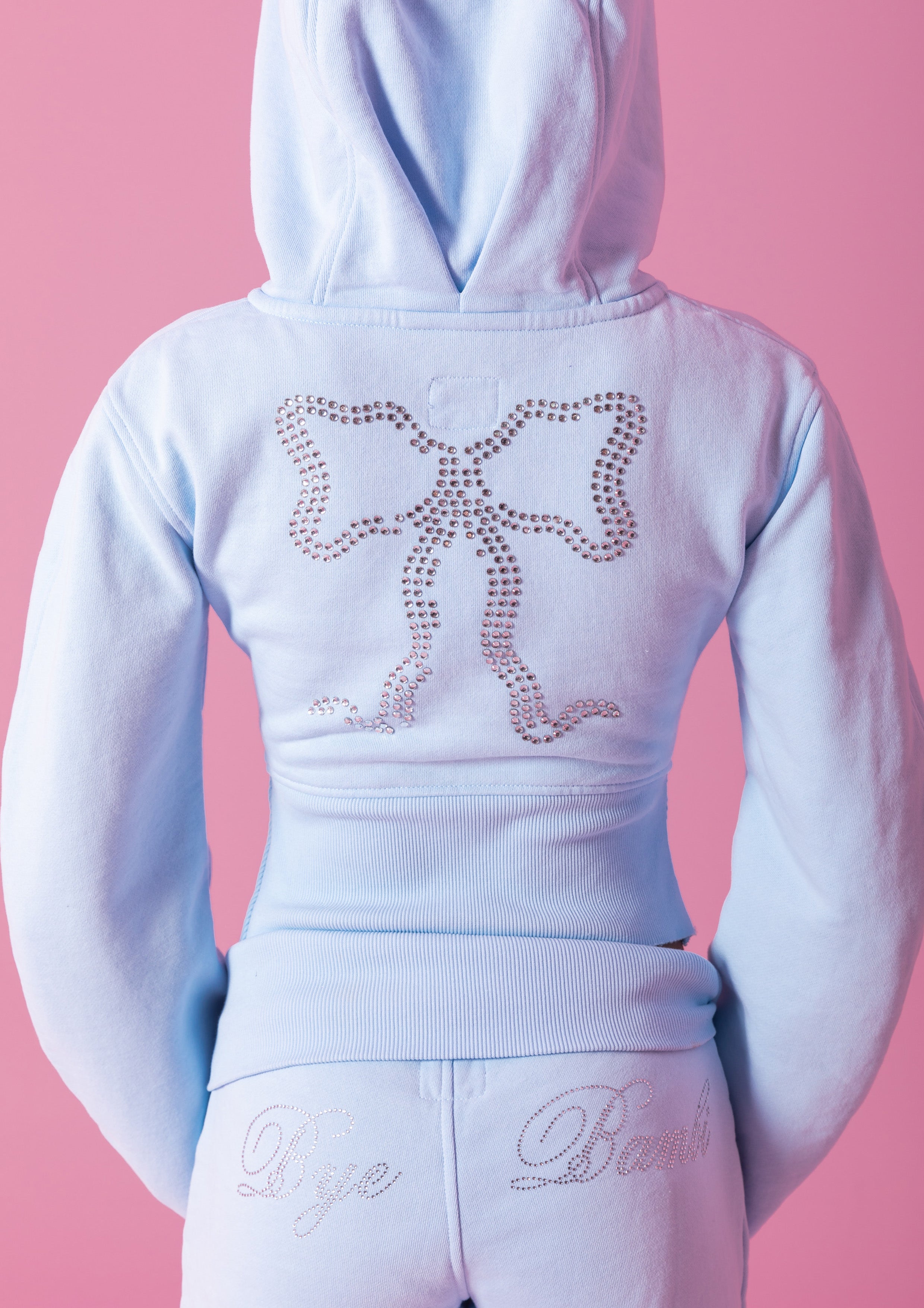 JASMINE ZIP JACKET - BLUE