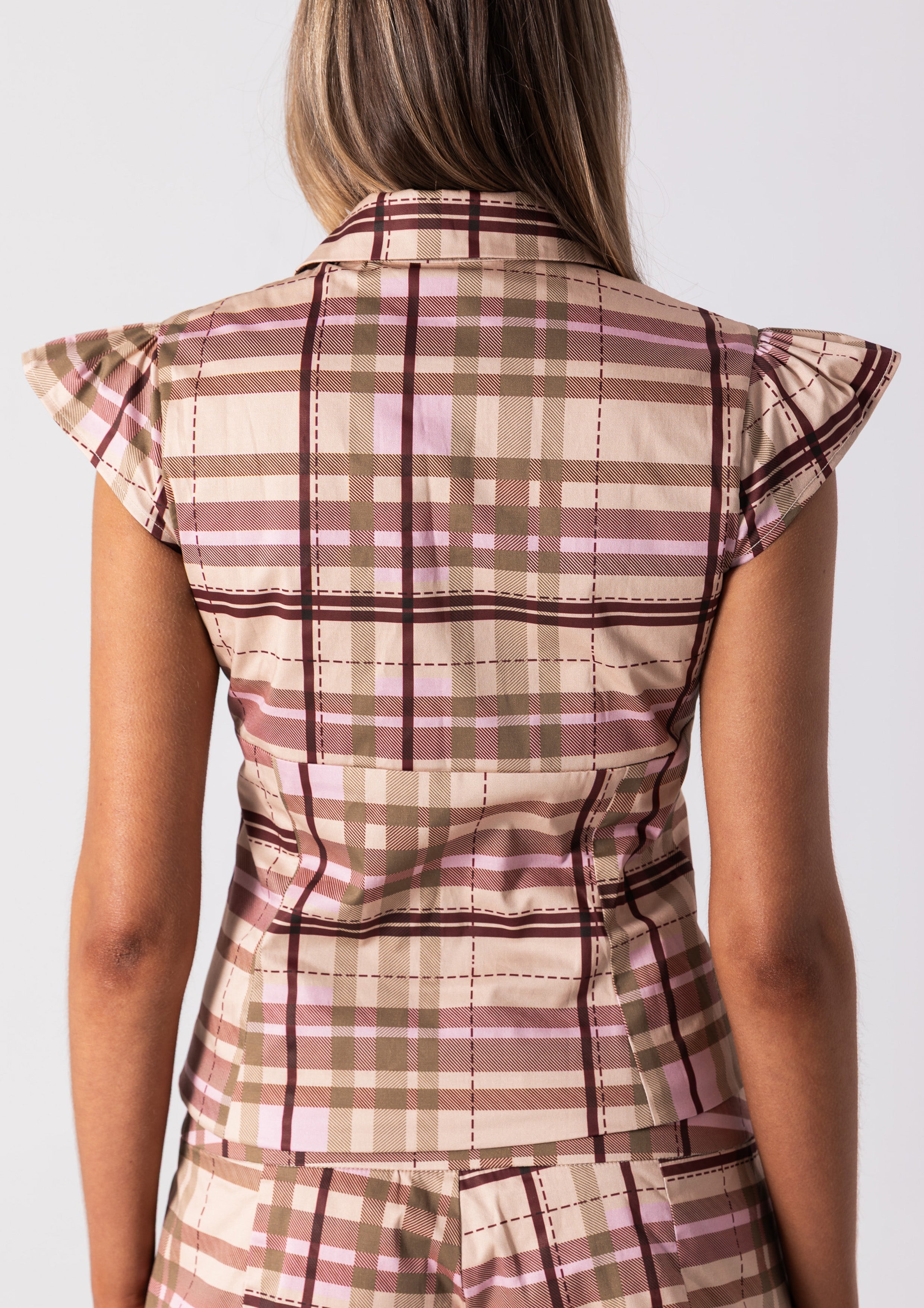 BLAIR SUIT SHIRT - PLAID
