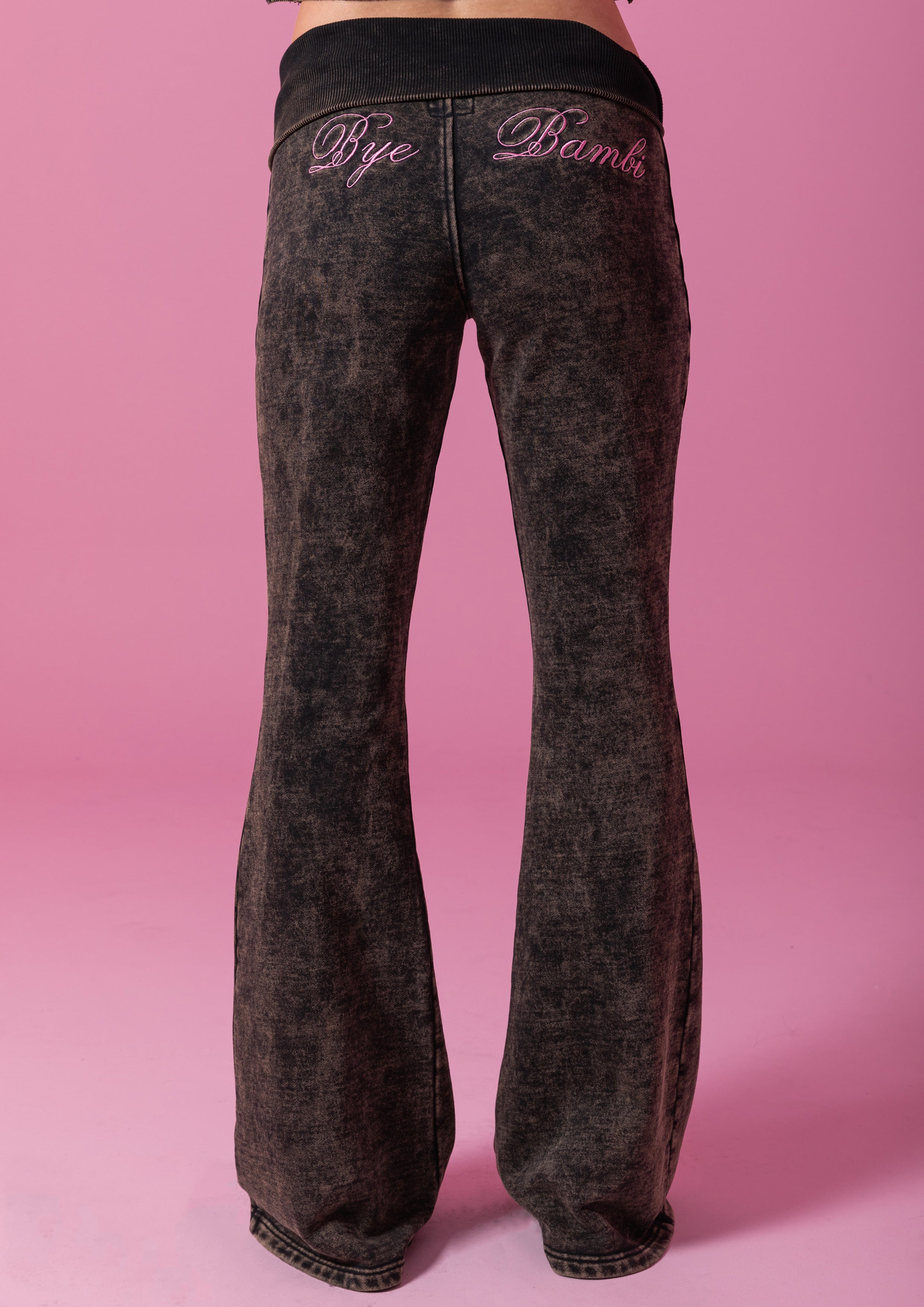 SAMANTHA TRACK PANT - DIRTY WASH