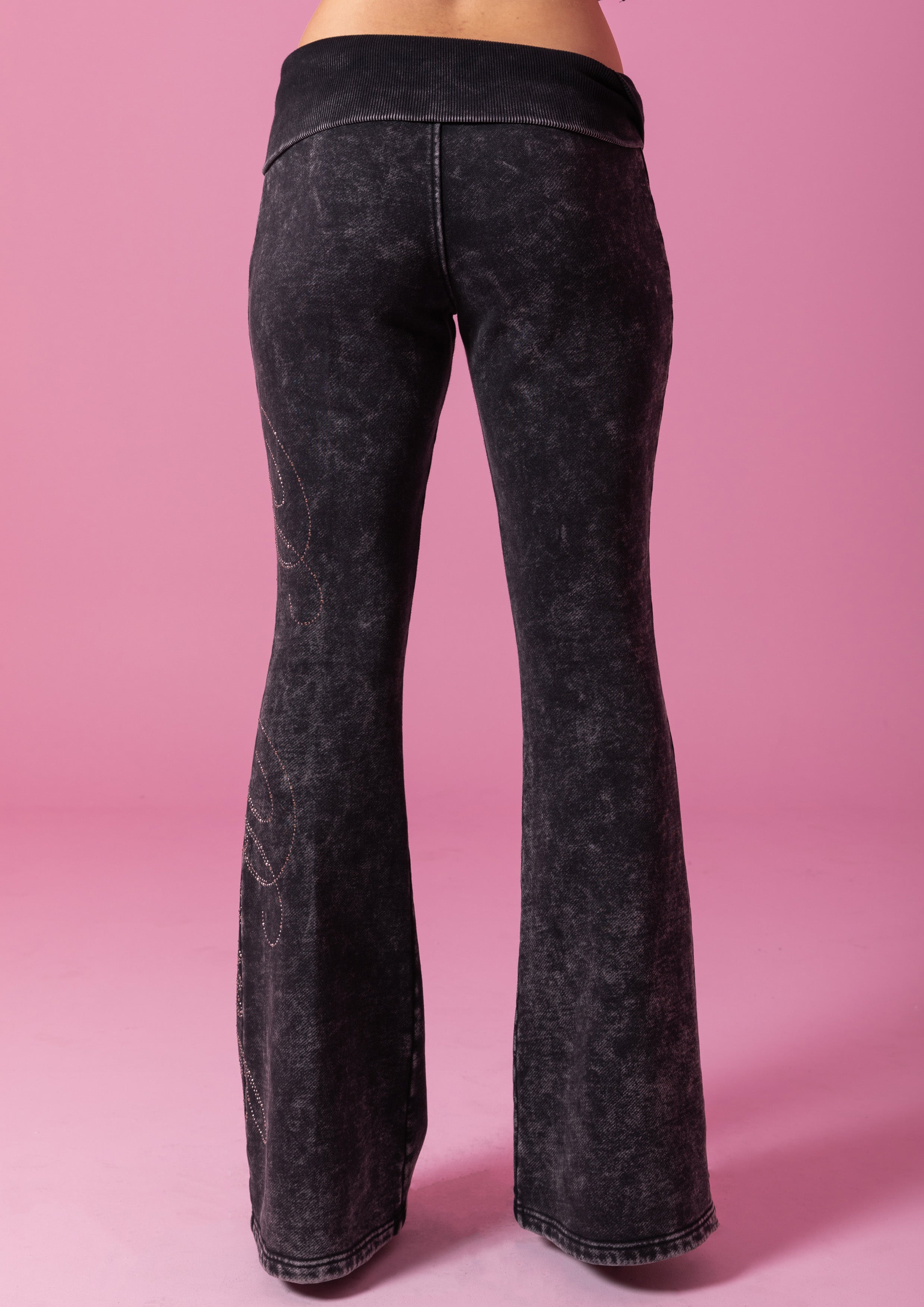 SAMANTHA TRACK PANT - STONE WASH