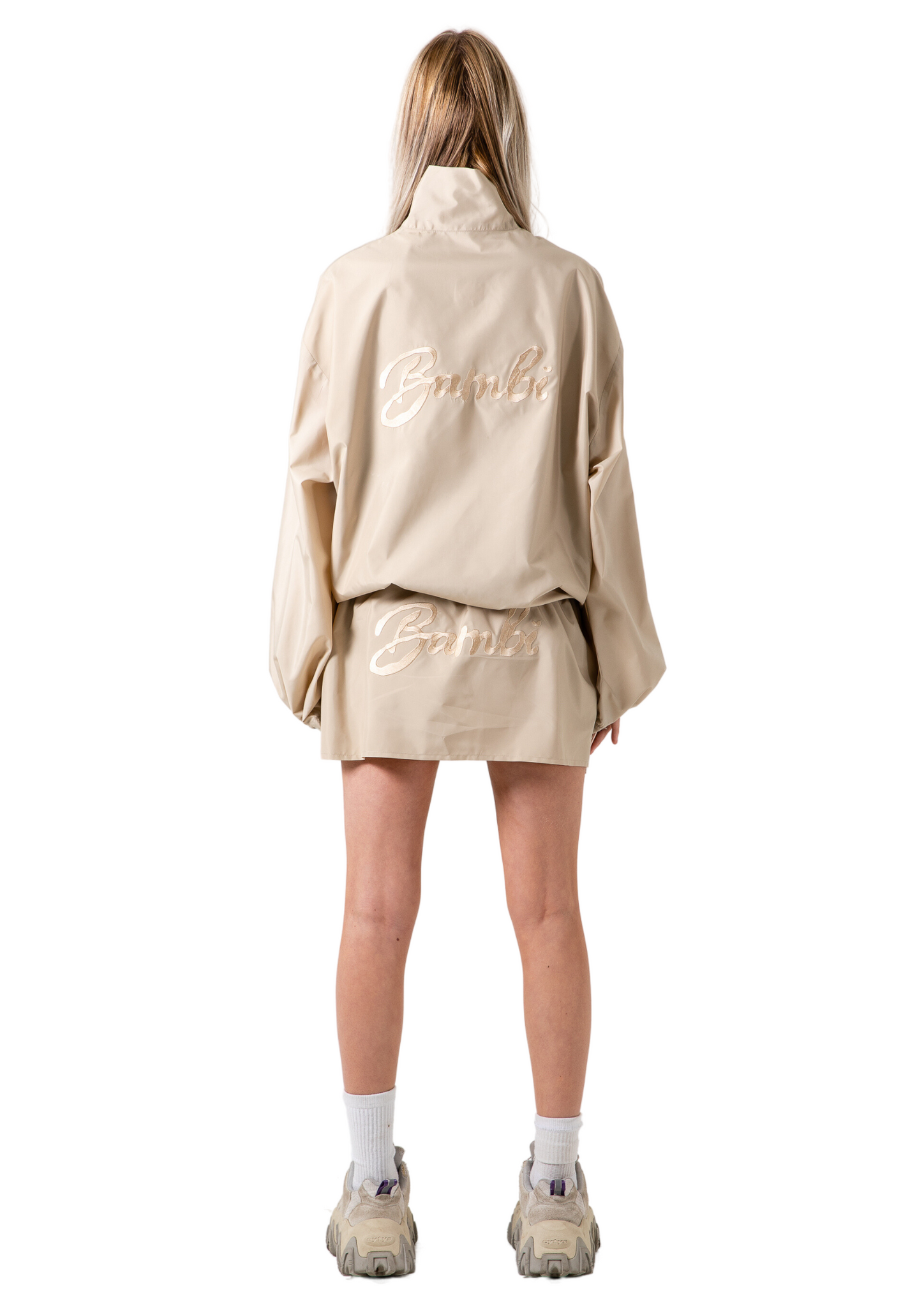 WINDBREAKER JACKET - BEIGE