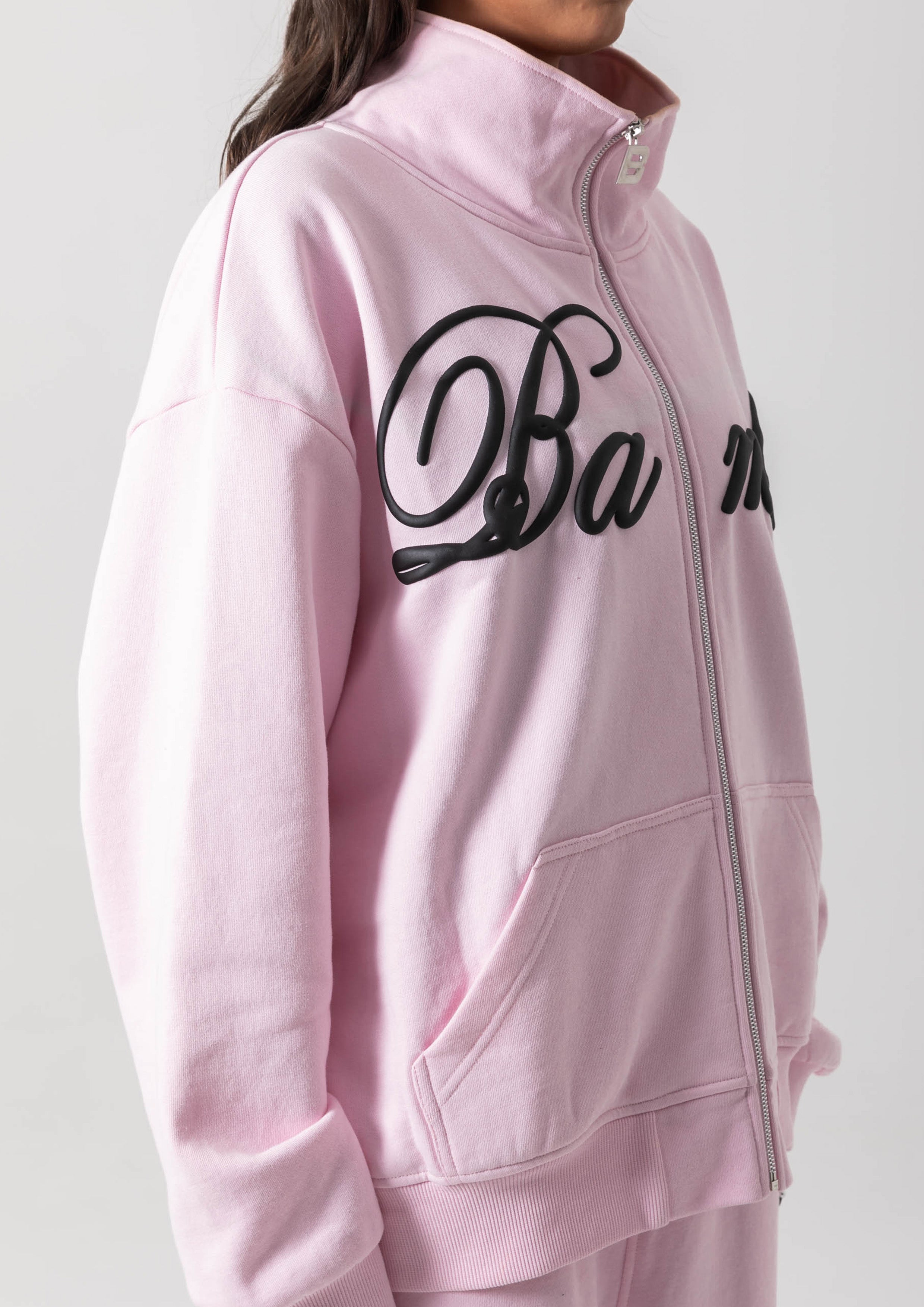 SPEARS ZIP JACKET - PINK – Bye Bambi