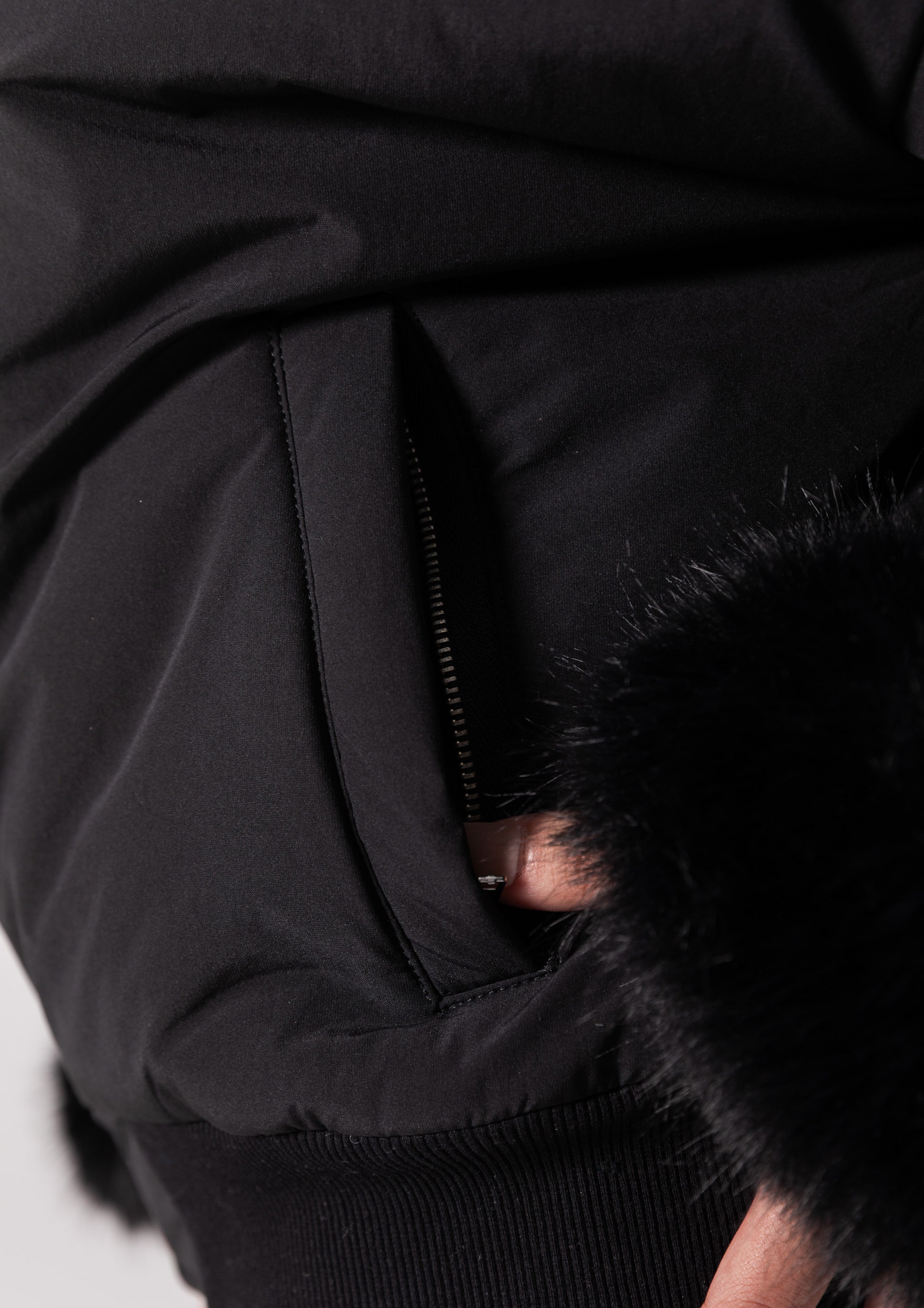 MARNI BOMBER - BLACK