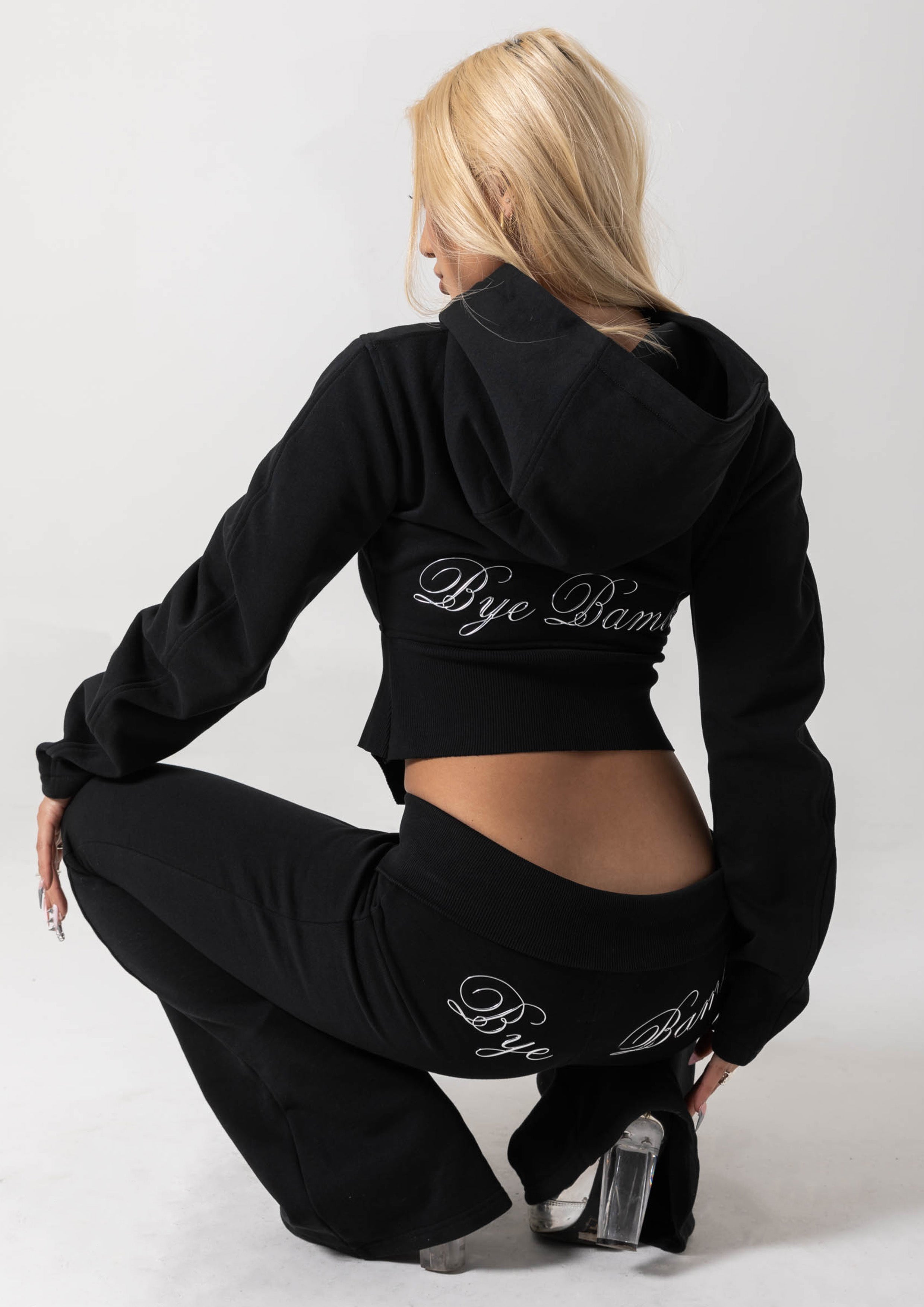 SAMANTHA TRACK PANT - BLACK