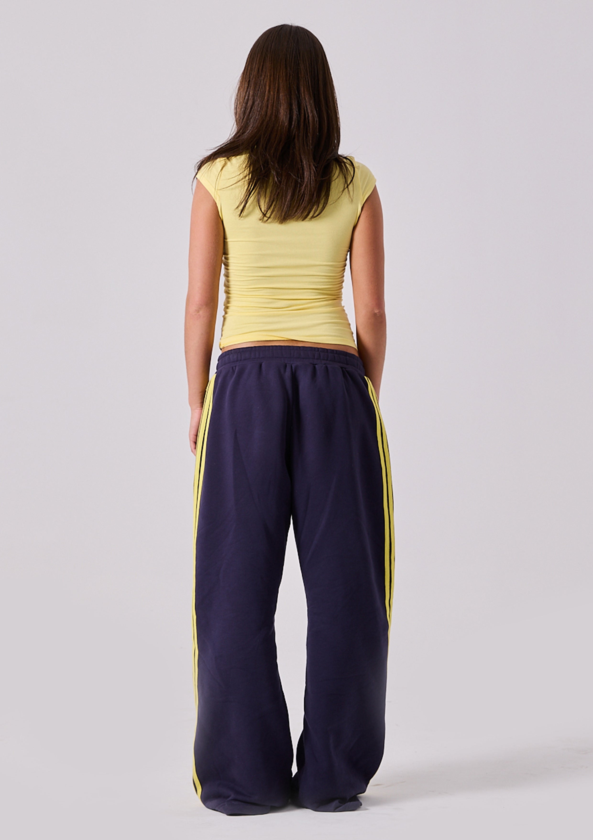 LOLA STRIPE TRACK PANT - INK