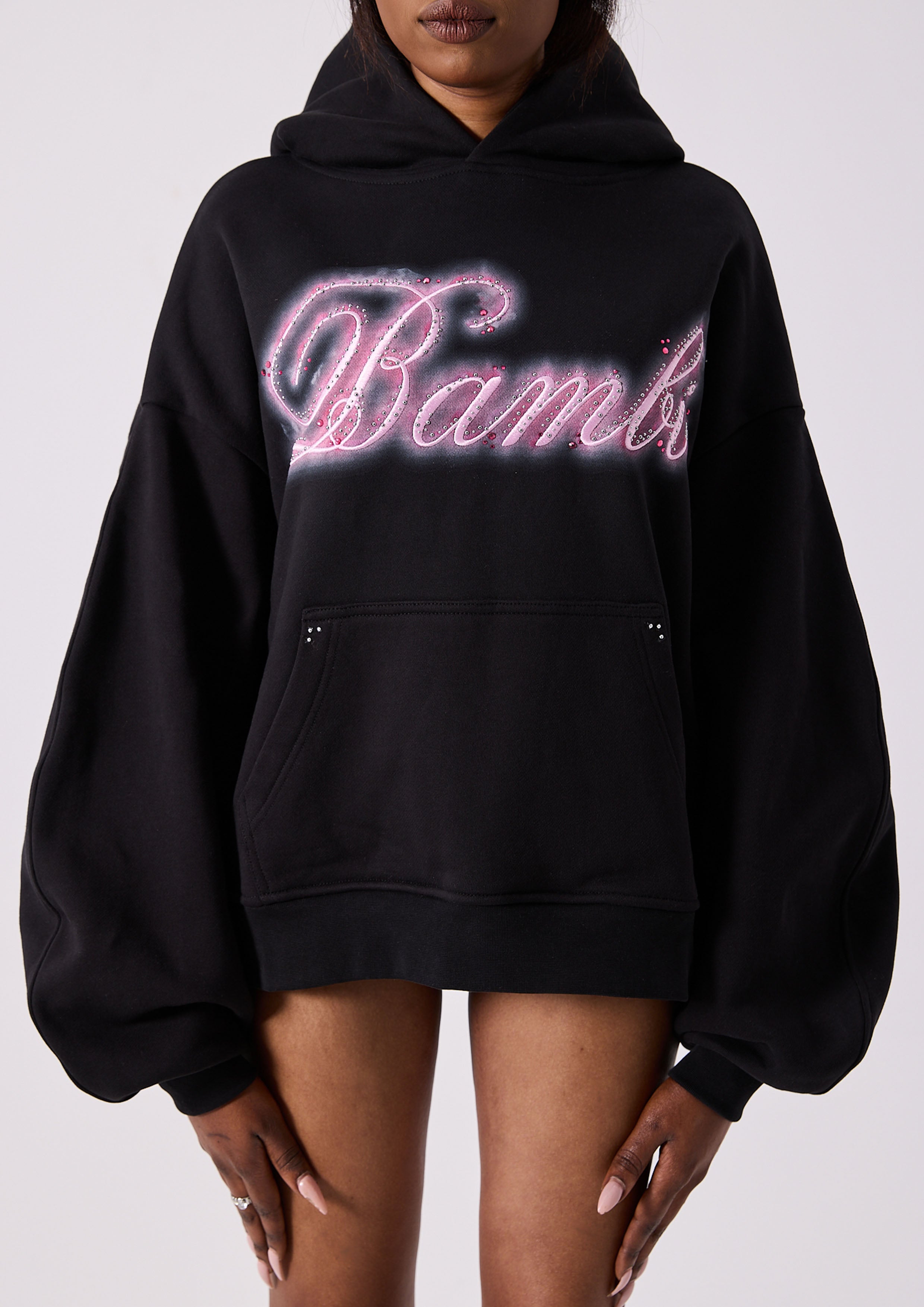 ジャケット・アウター jj GADID ANONIEM BAMBI / BLACK FREE MILA HOODIE - BLACK – Bye Bambi