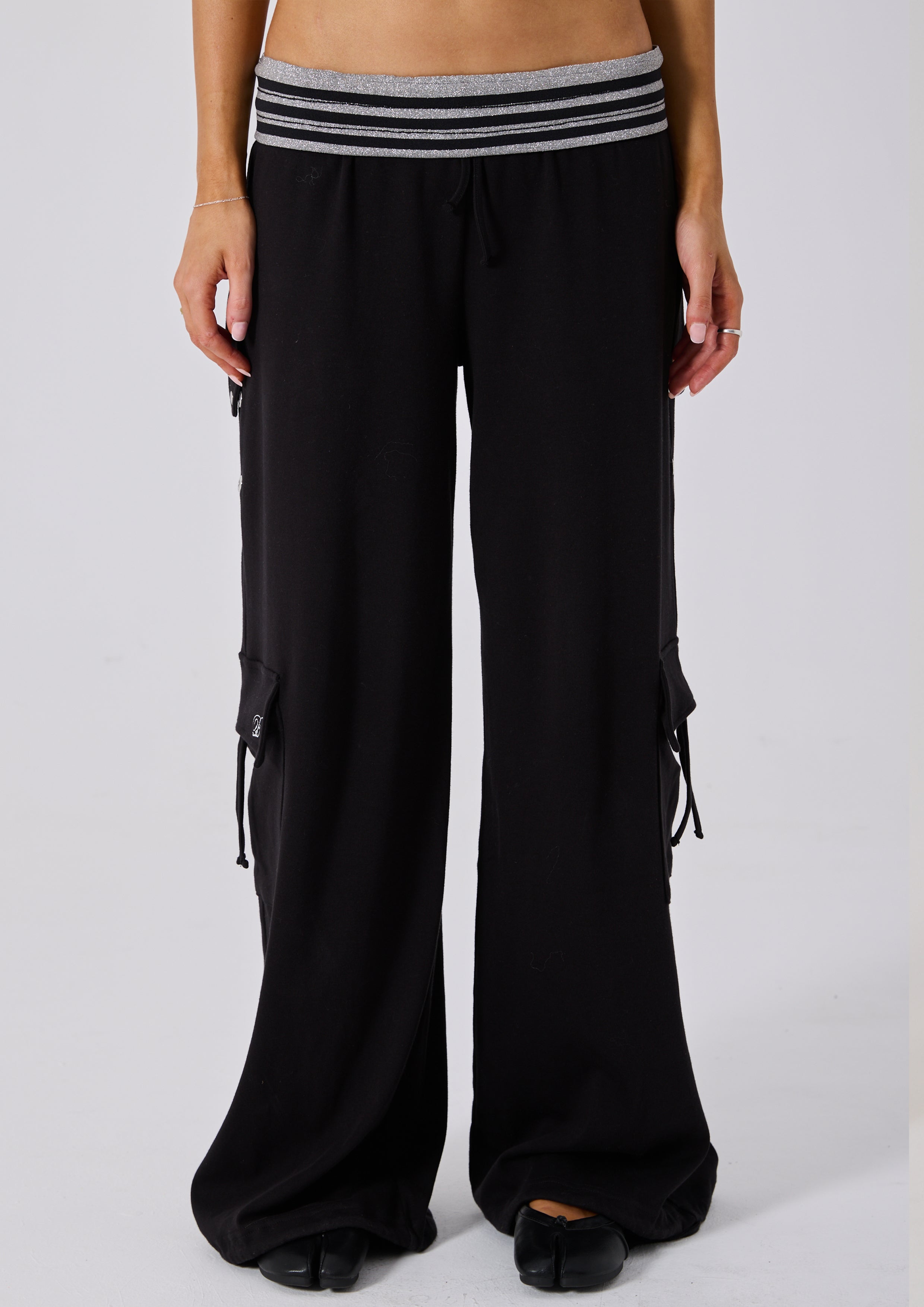 ELARA LOUNGE PANT - BLACK