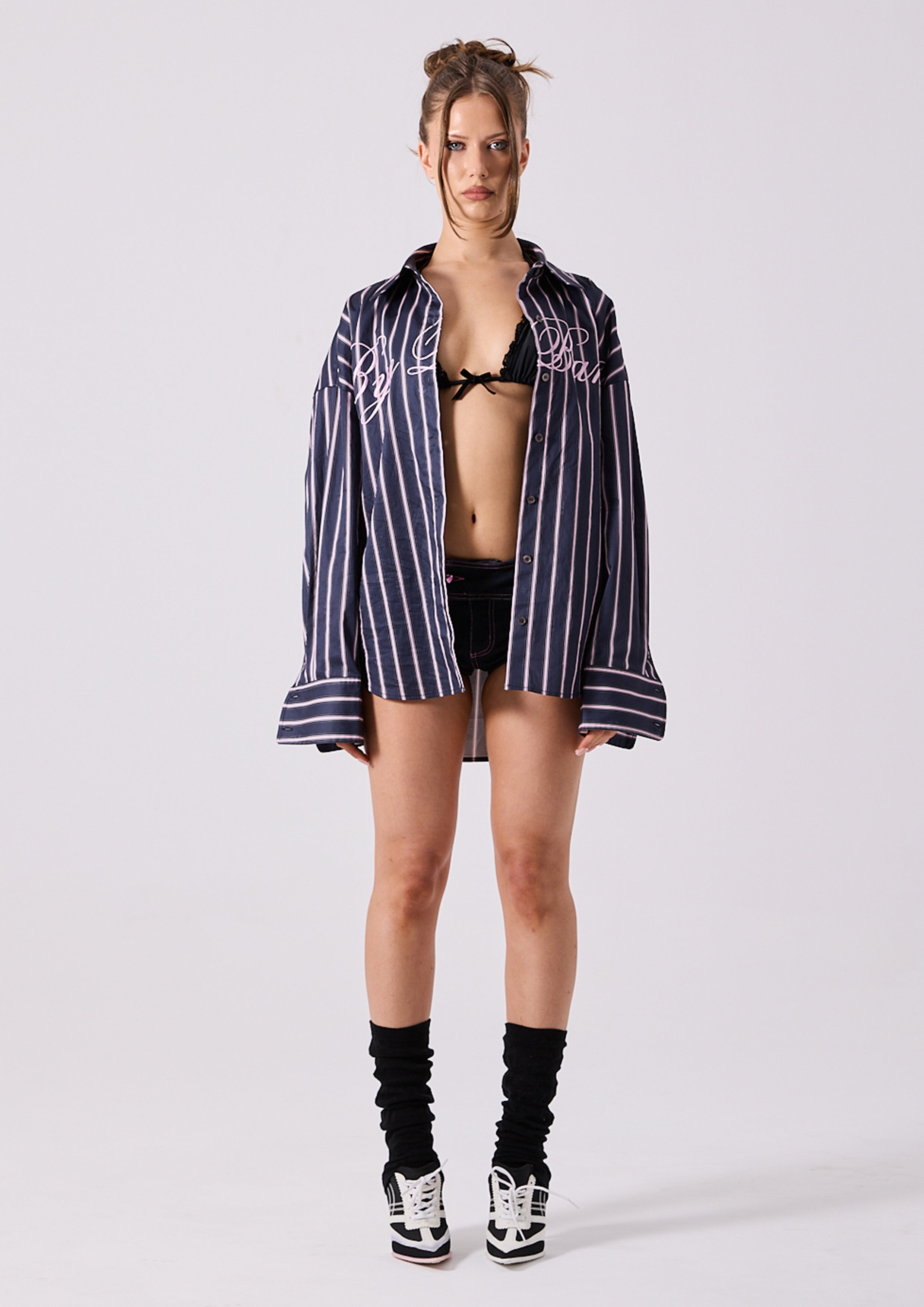 RAINE OVERSIZED SHIRT - INK