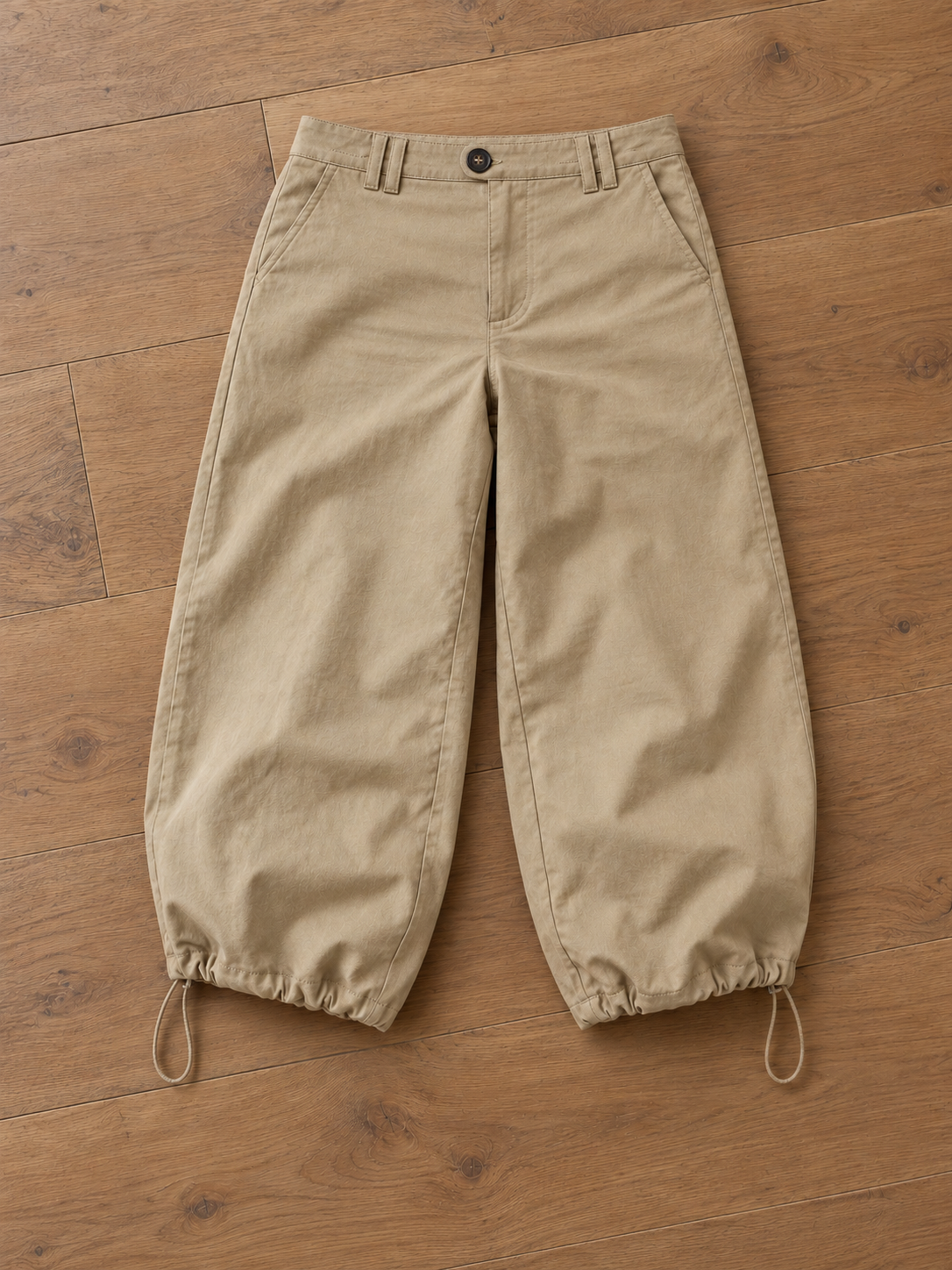 SELENE CROPPED PANTS - STONE