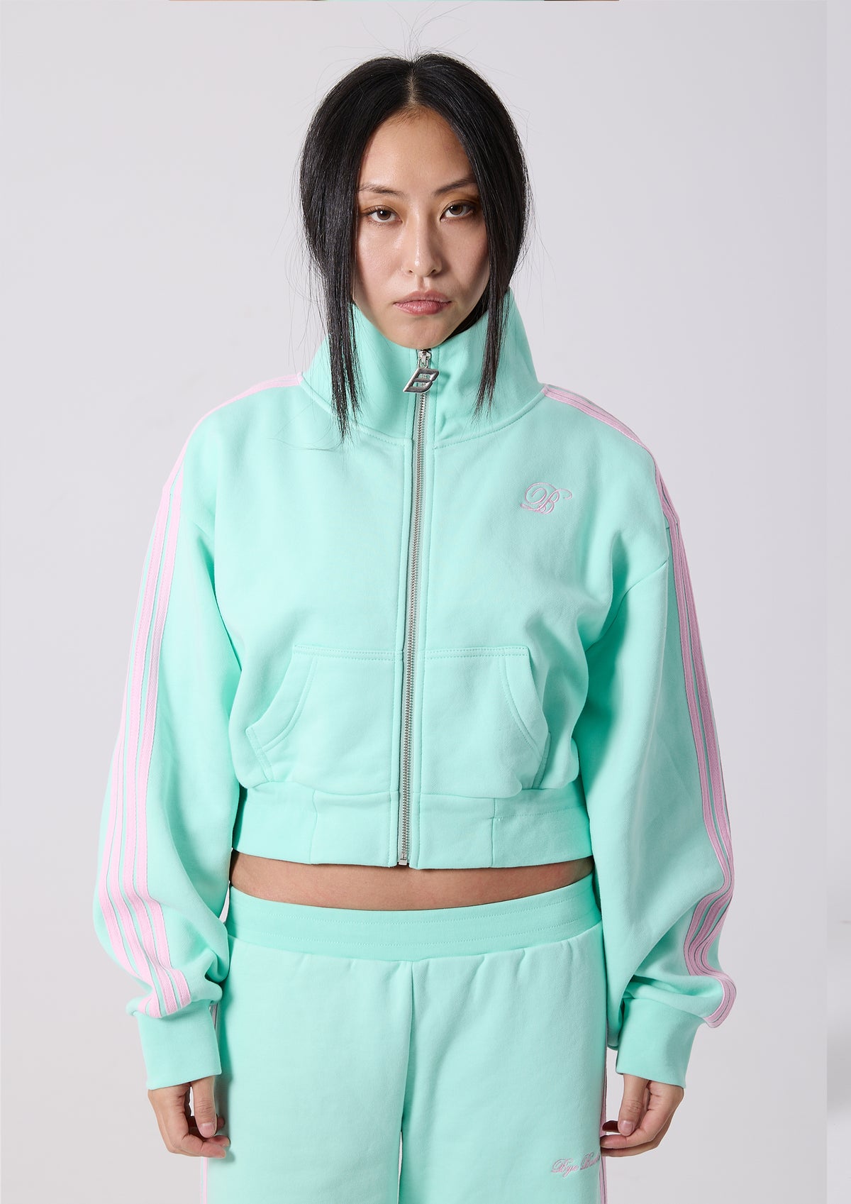 PARIS TRACKSUIT JACKET - MINT