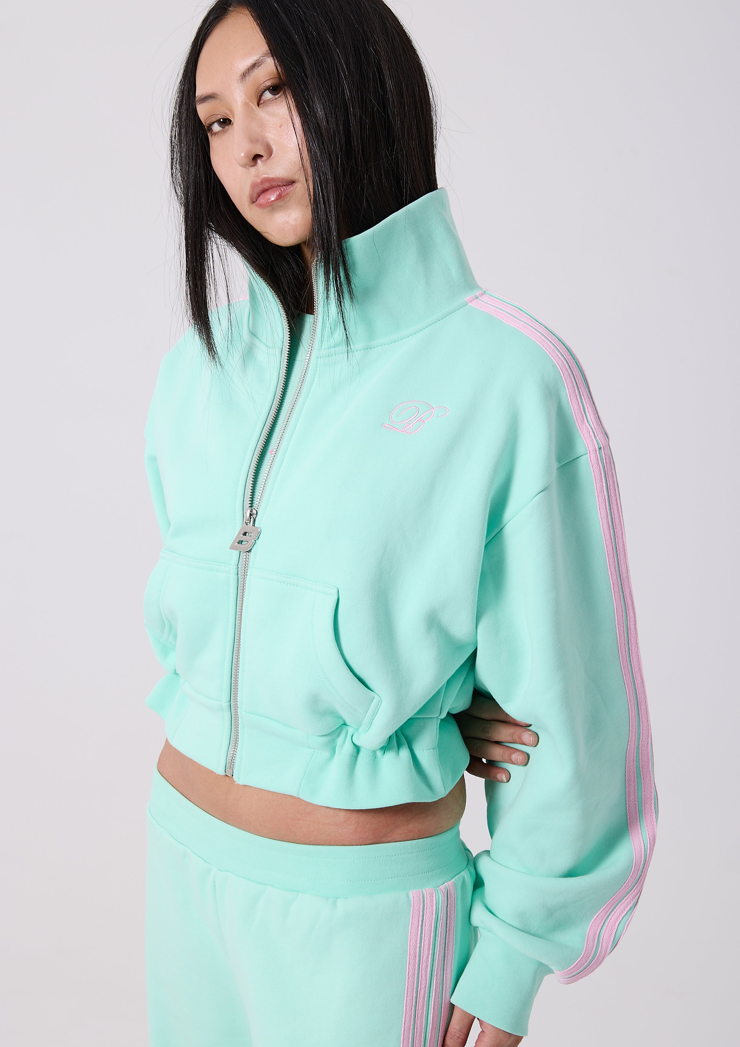 PARIS TRACKSUIT JACKET - MINT