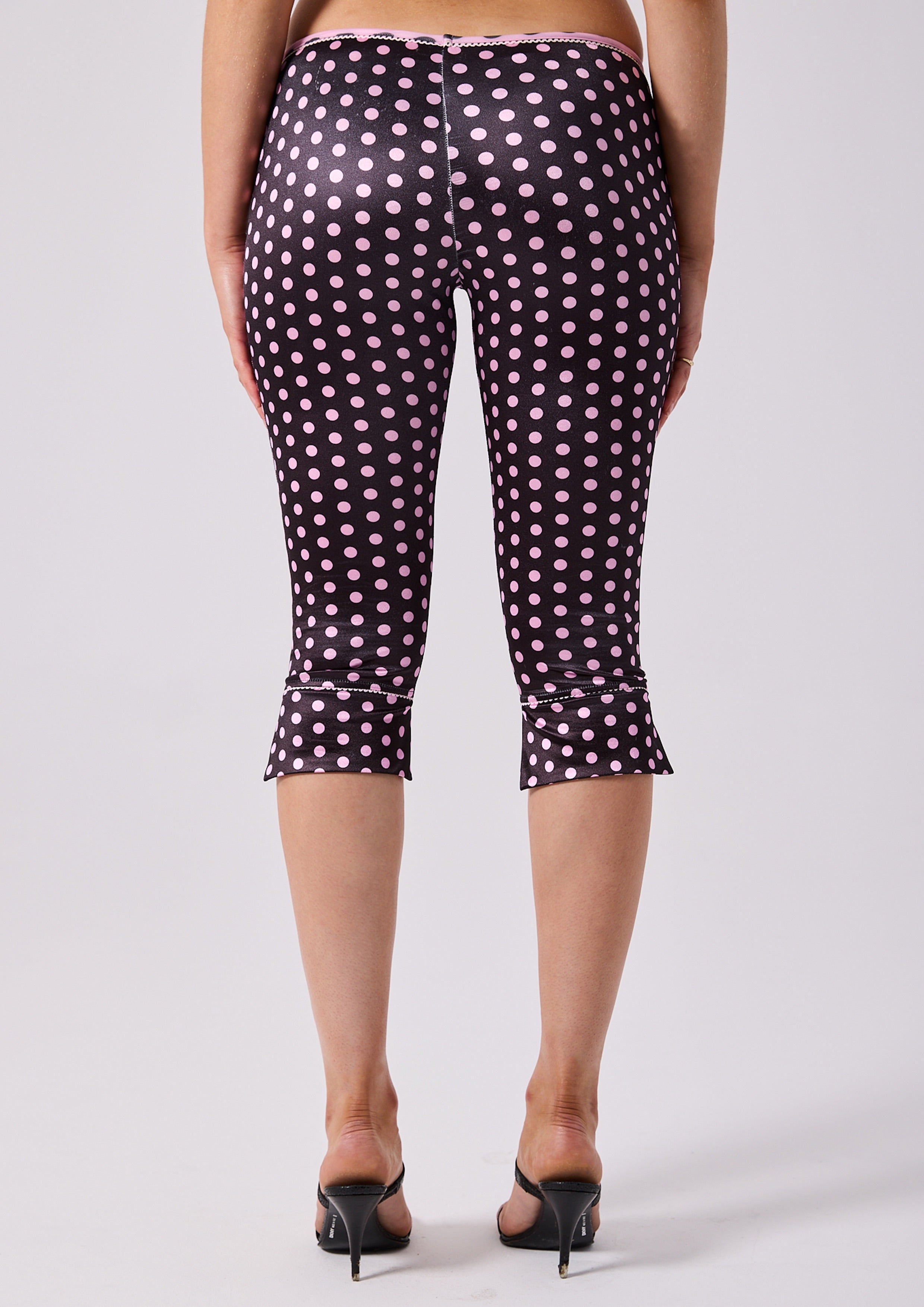 NINA CAPRI - BLACK POLKA